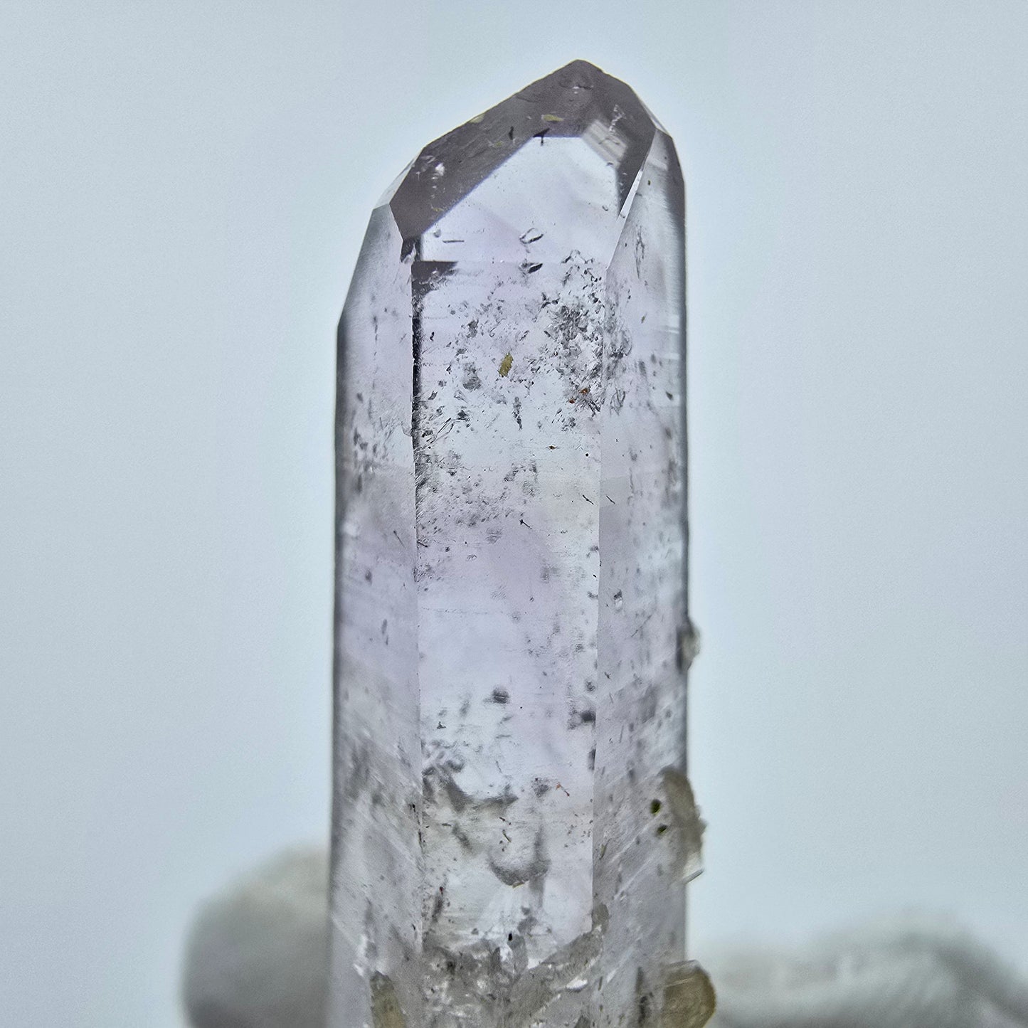 Enhydro Phantom Amethyst mit Stilbit, 4x Blase Goboboseb, Namibia 36*14*13mm