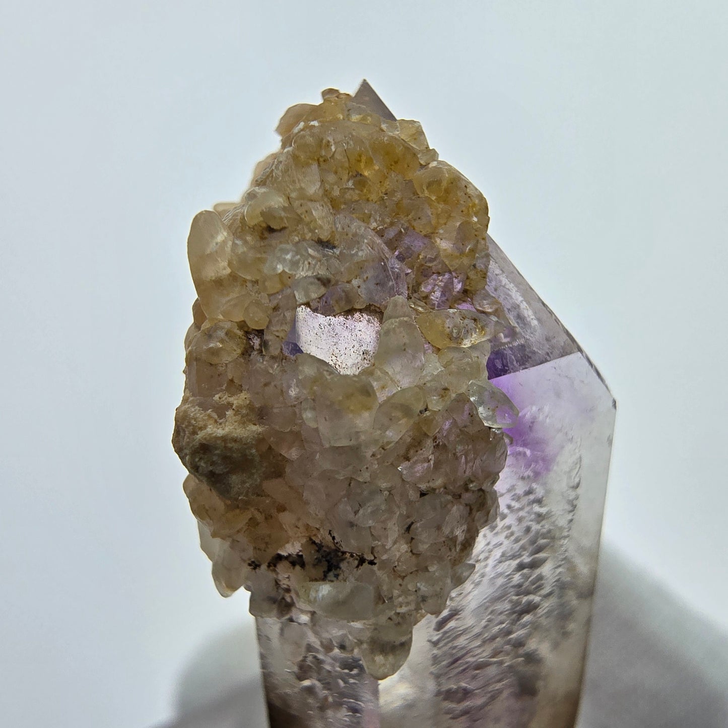 Phantom Amethyst, Fenster Zepter Quarz Goboboseb, Namibia 42*20*17mm, Sammlung