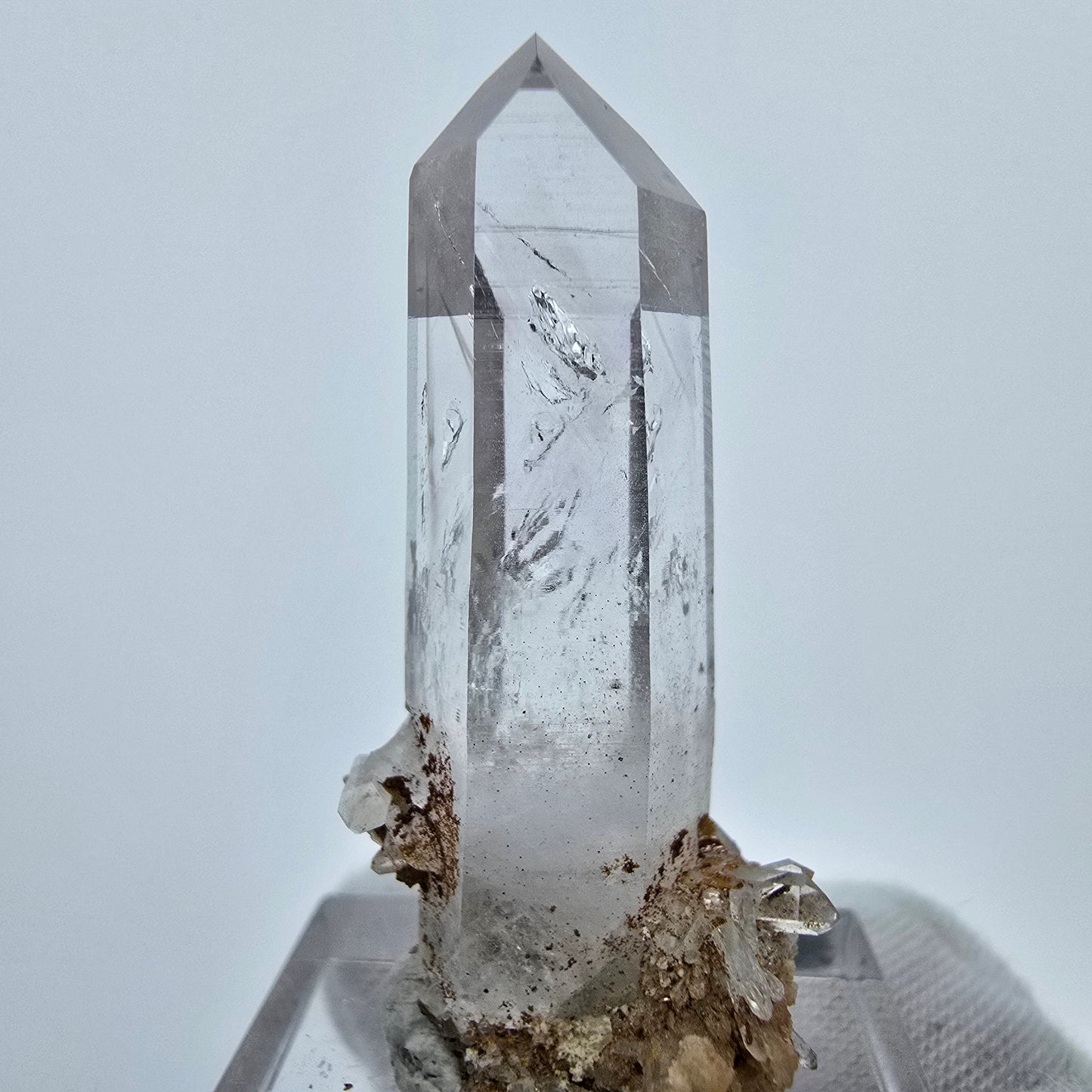 Enhydro Phantom Rauchquarz auf Matrix Stufe Goboboseb, Namibia 40*19*17mm
