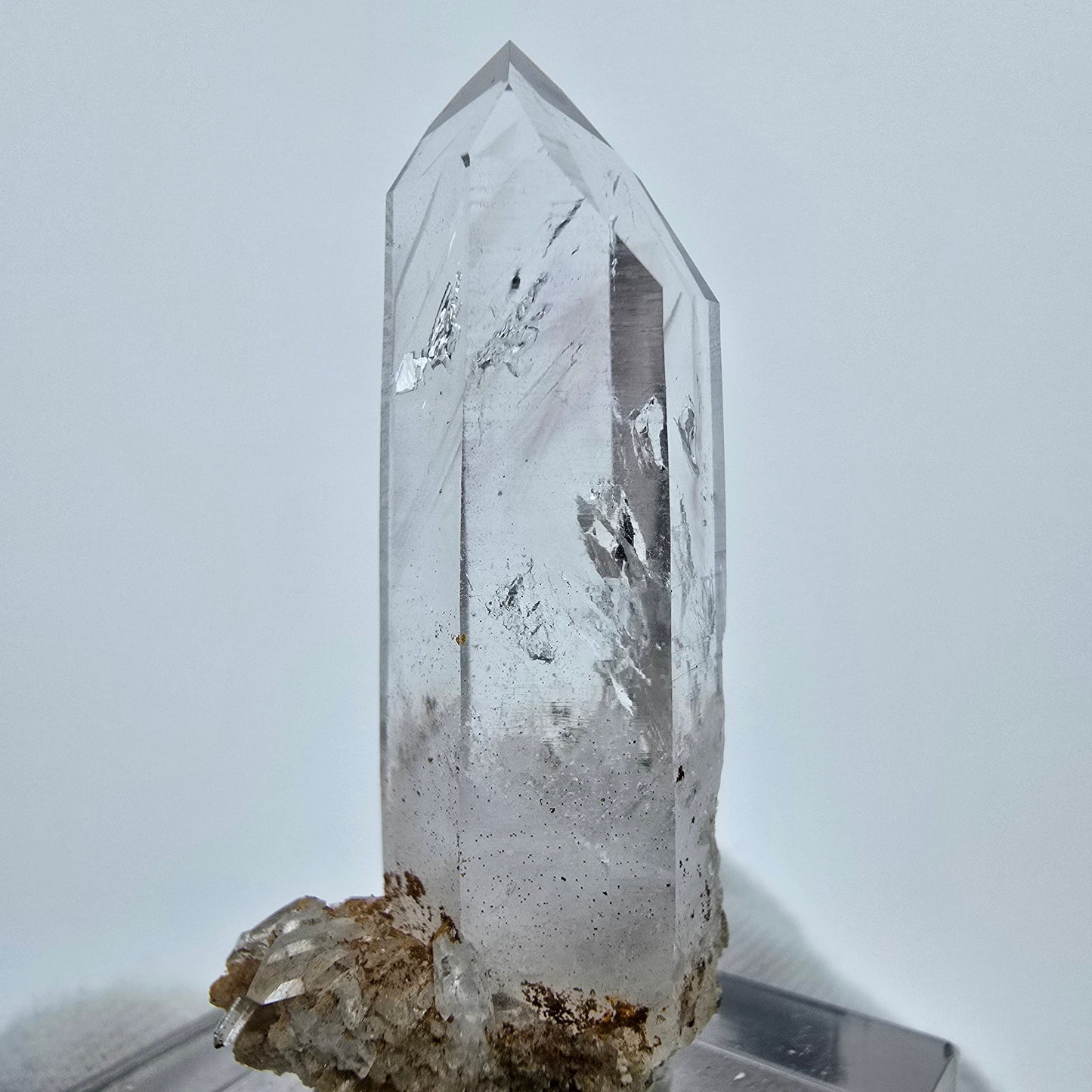 Enhydro Phantom Rauchquarz auf Matrix Stufe Goboboseb, Namibia 40*19*17mm