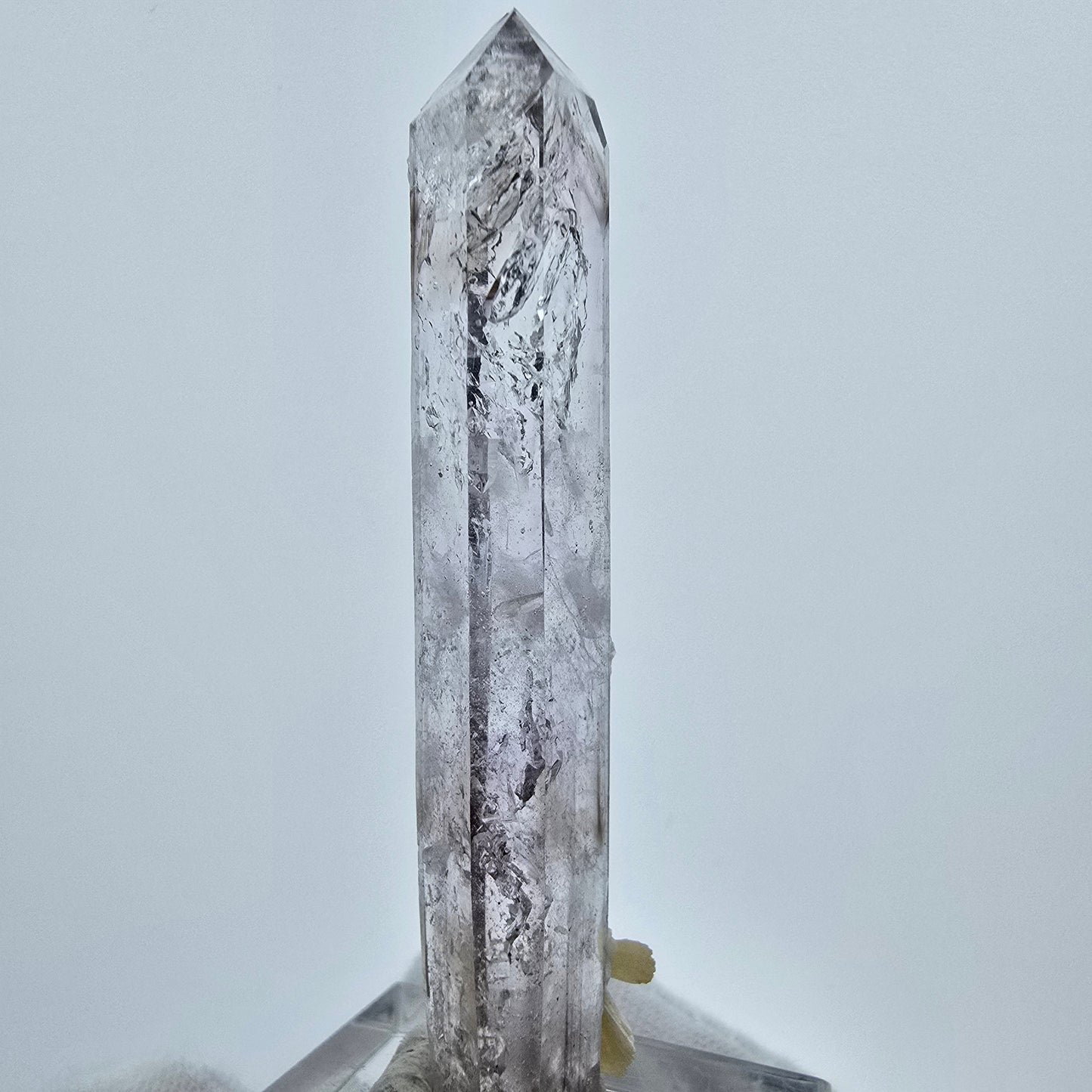 Enhydro Phantom Amethyst mit Stilbit, 1x Blase Goboboseb, Namibia 58*13*8mm