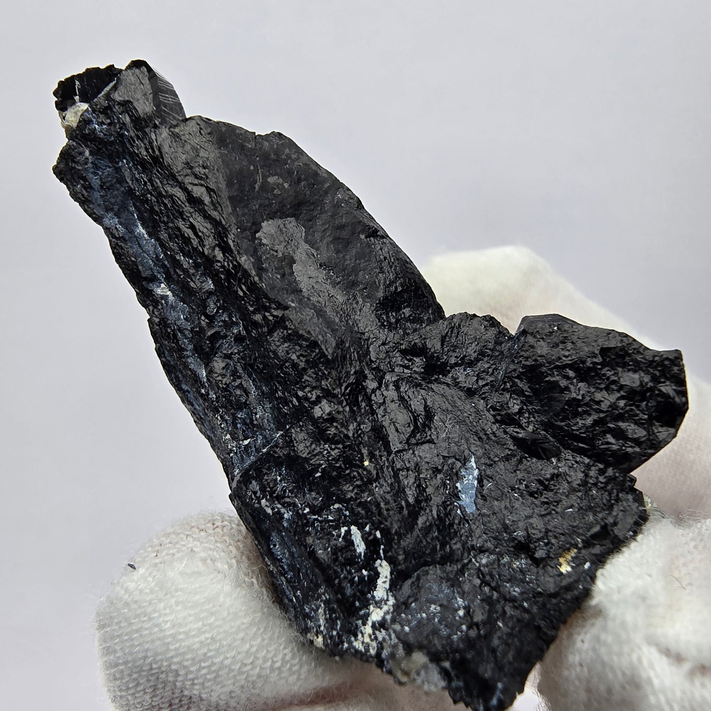 Seltene Schörl Turmalin, Hyalit Stufe Erongo, Namibia 50*36*25mm Sammlung