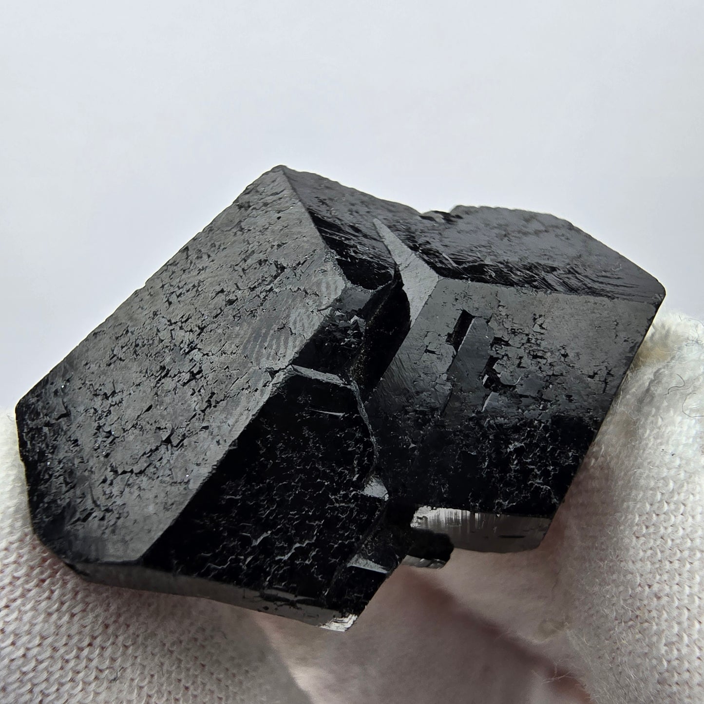 Symmetrischer Schörl Turmalin Stufe Erongo, Namibia 33*23*12mm Sammlung