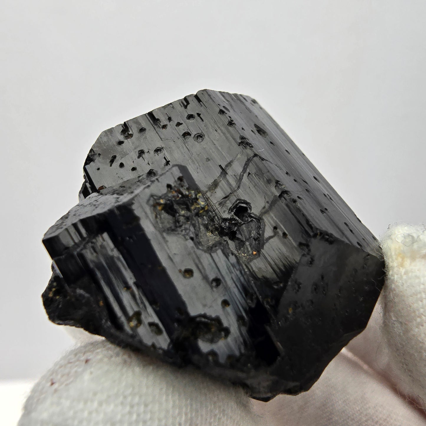 Symmetrische Schörl Turmalin Stufe Erongo, Namibia 31*31*26mm Sammlung