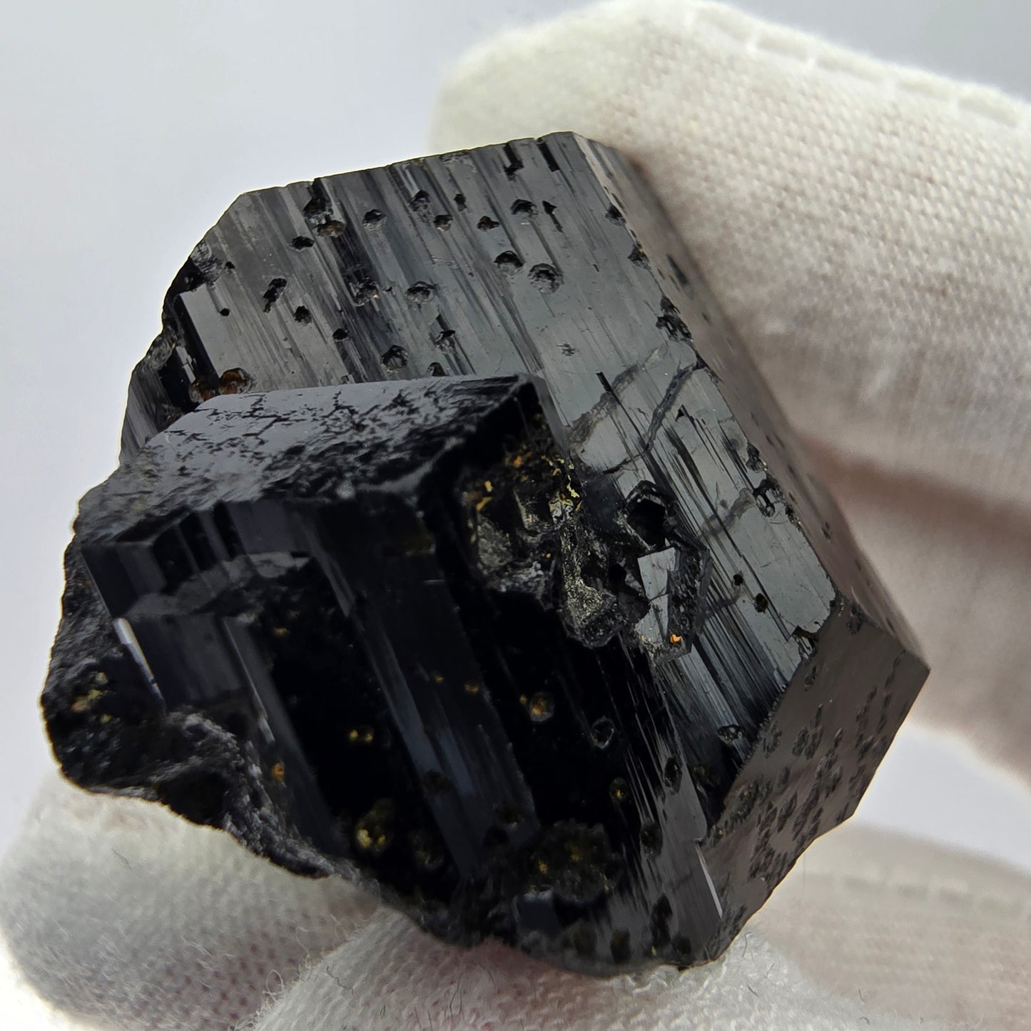 Symmetrische Schörl Turmalin Stufe Erongo, Namibia 31*31*26mm Sammlung