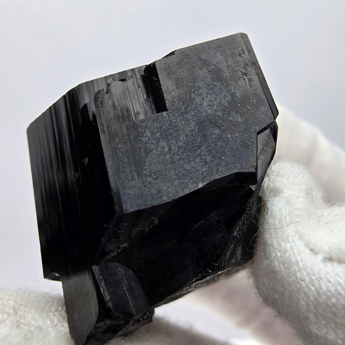 Seltene Schörl Turmalin, Hyalit Stufe Erongo, Namibia 28*27*25mm Sammlung