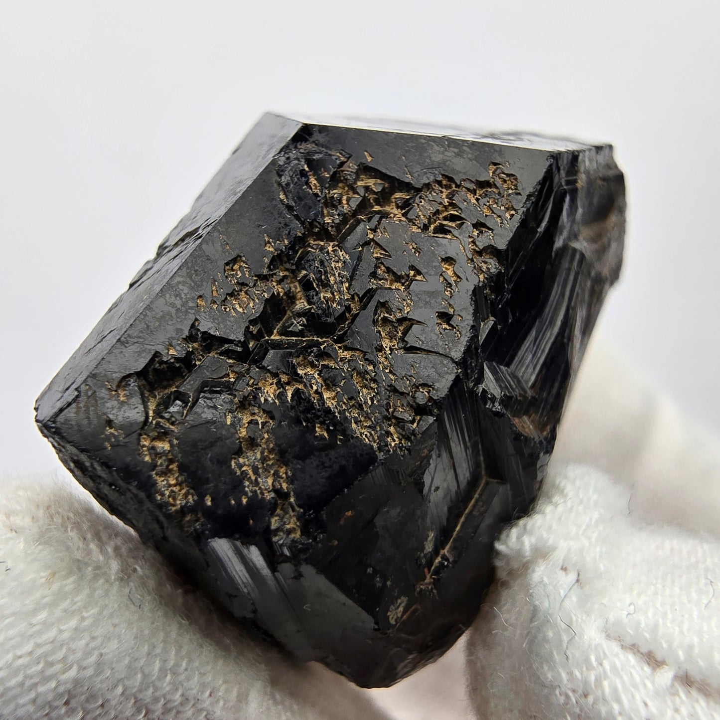 Symmetrischer Schörl Turmalin Kristall Erongo, Namibia 31*22*18mm Sammlung