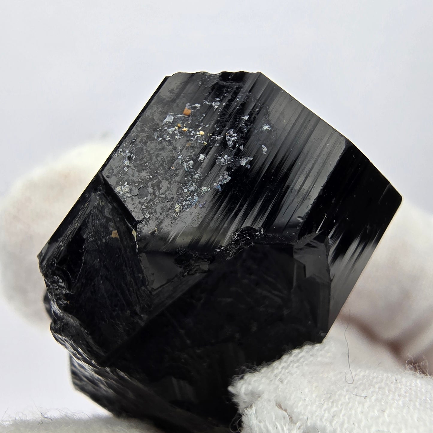 Symmetrischer Schörl Turmalin Kristall Erongo, Namibia 27*25*23mm Sammlung