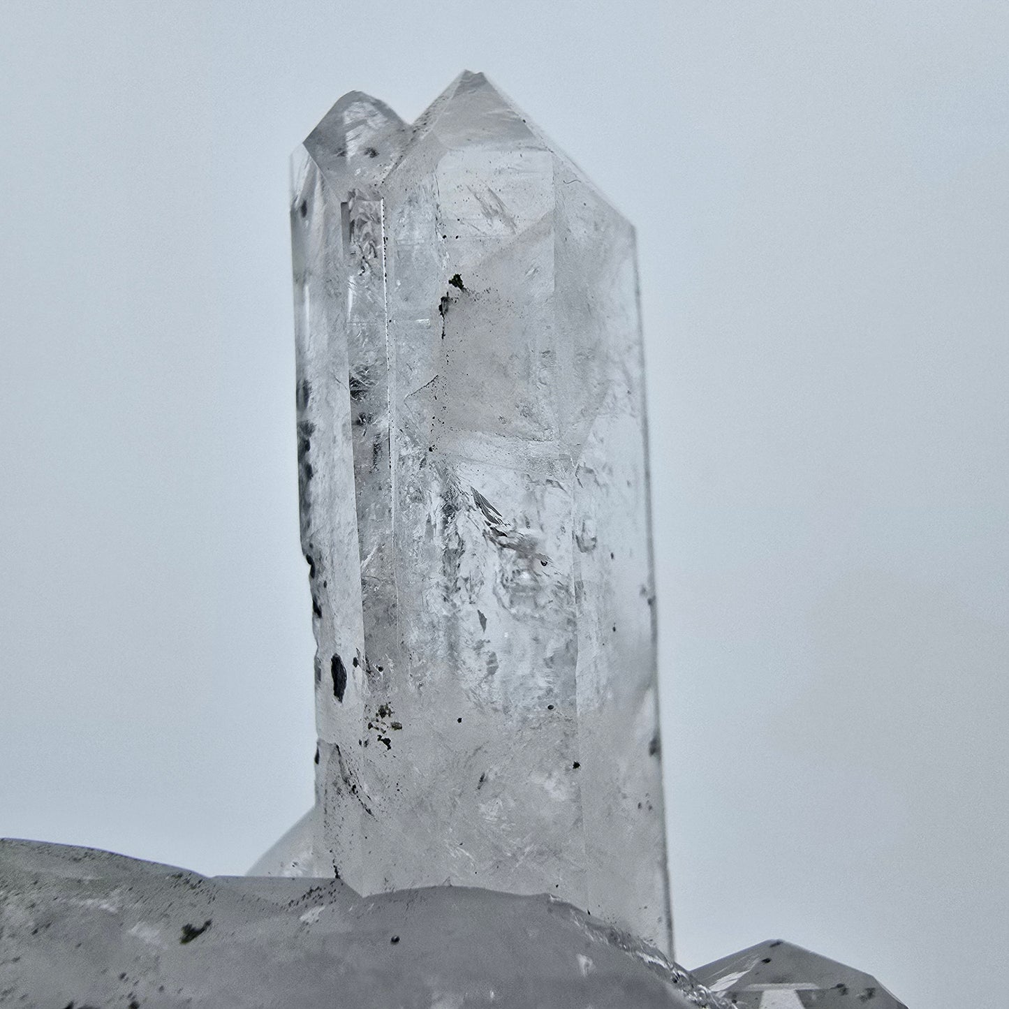 Seltene Hämatit Phantom Amethyst Stufe Streep Mine, Goboboseb Namibia 52*33*21mm