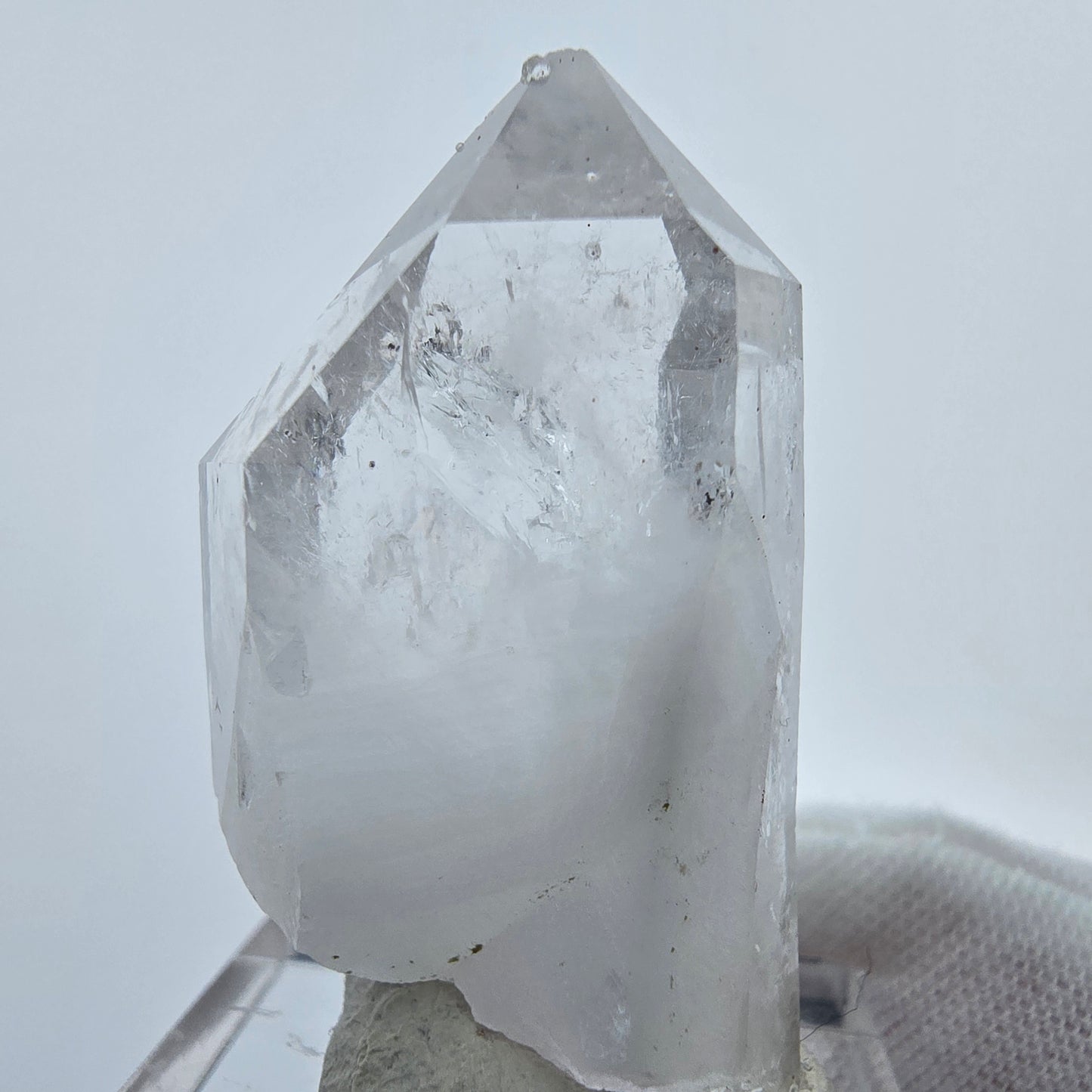 Phantom Amethyst mit Analcim Streep Mine, Goboboseb, Namibia 37*20*15mm Sammlung