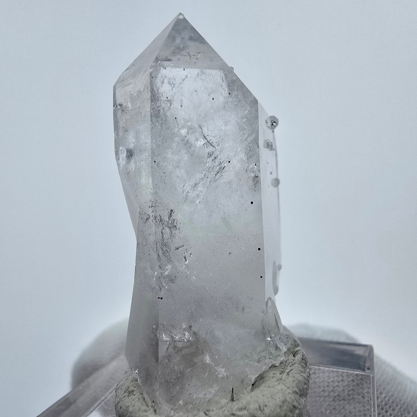 Phantom Amethyst mit Analcim Streep Mine, Goboboseb, Namibia 37*20*15mm Sammlung