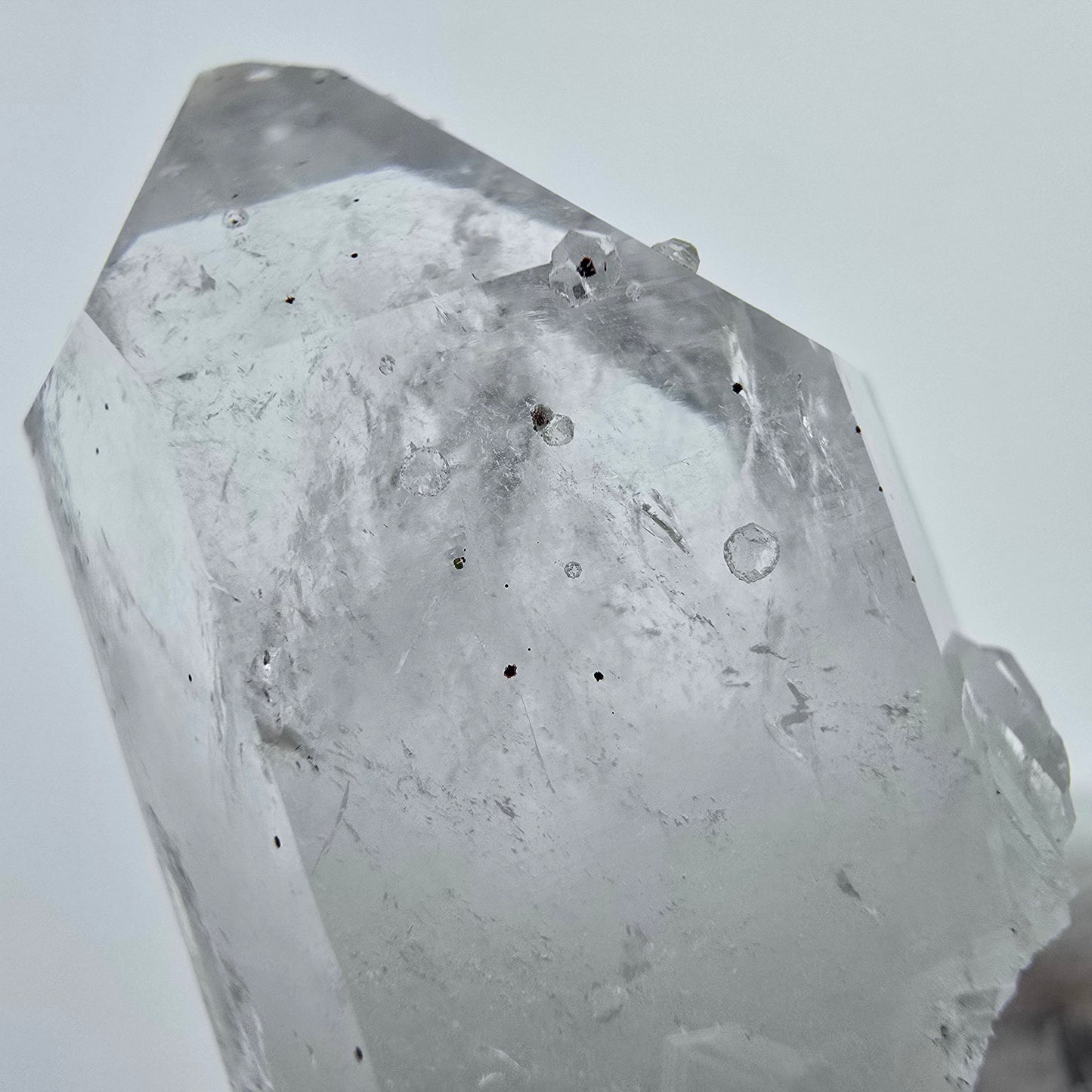Phantom Amethyst mit Analcim Streep Mine, Goboboseb, Namibia 37*20*15mm Sammlung