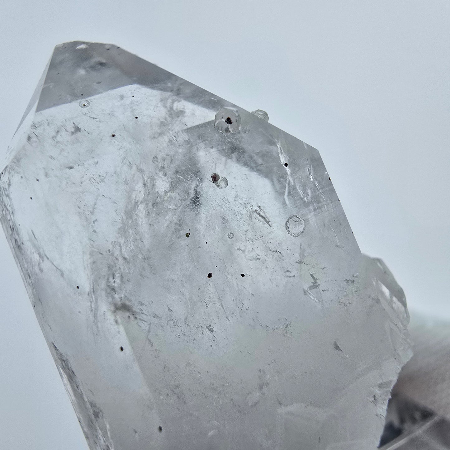 Phantom Amethyst mit Analcim Streep Mine, Goboboseb, Namibia 37*20*15mm Sammlung