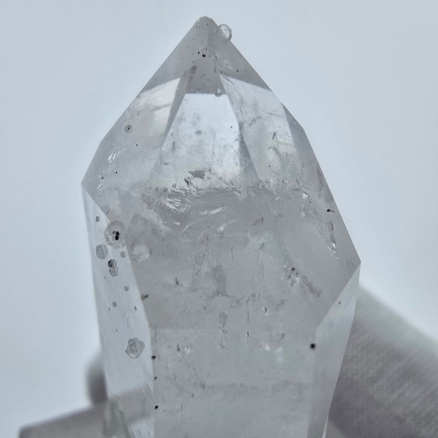 Phantom Amethyst mit Analcim Streep Mine, Goboboseb, Namibia 37*20*15mm Sammlung