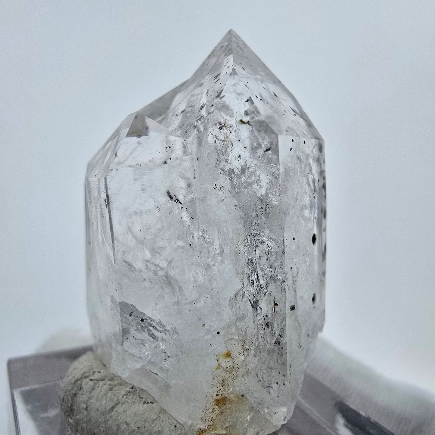 Enhydro Harlekin Phantom Hämatit Quarz Streep Mine, Goboboseb Namibia 34*24*22mm