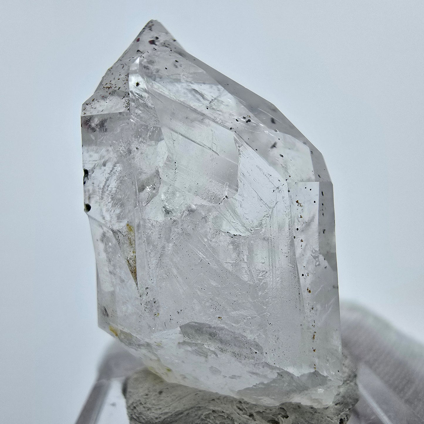 Enhydro Harlekin Phantom Hämatit Quarz Streep Mine, Goboboseb Namibia 34*24*22mm