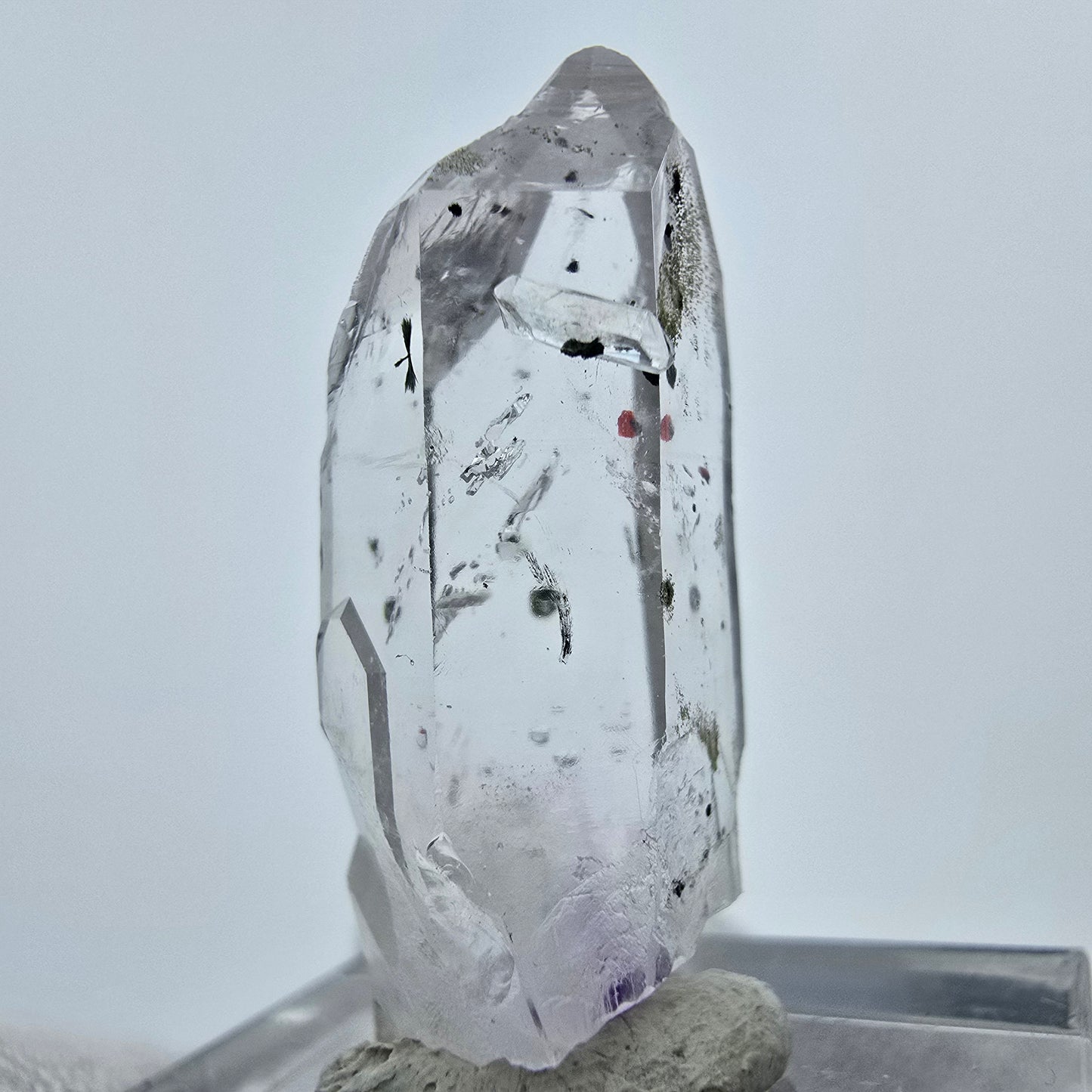 Harlekin Phantom Amethyst Kristall Streep Mine, Goboboseb, Namibia 30*13*10mm