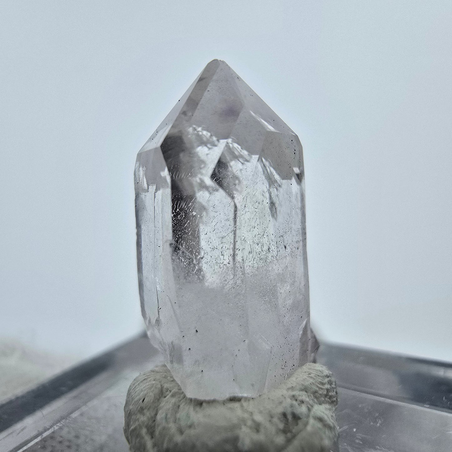 Harlekin Phantom Amethyst Kristall Streep Mine, Goboboseb, Namibia 19*11*8mm