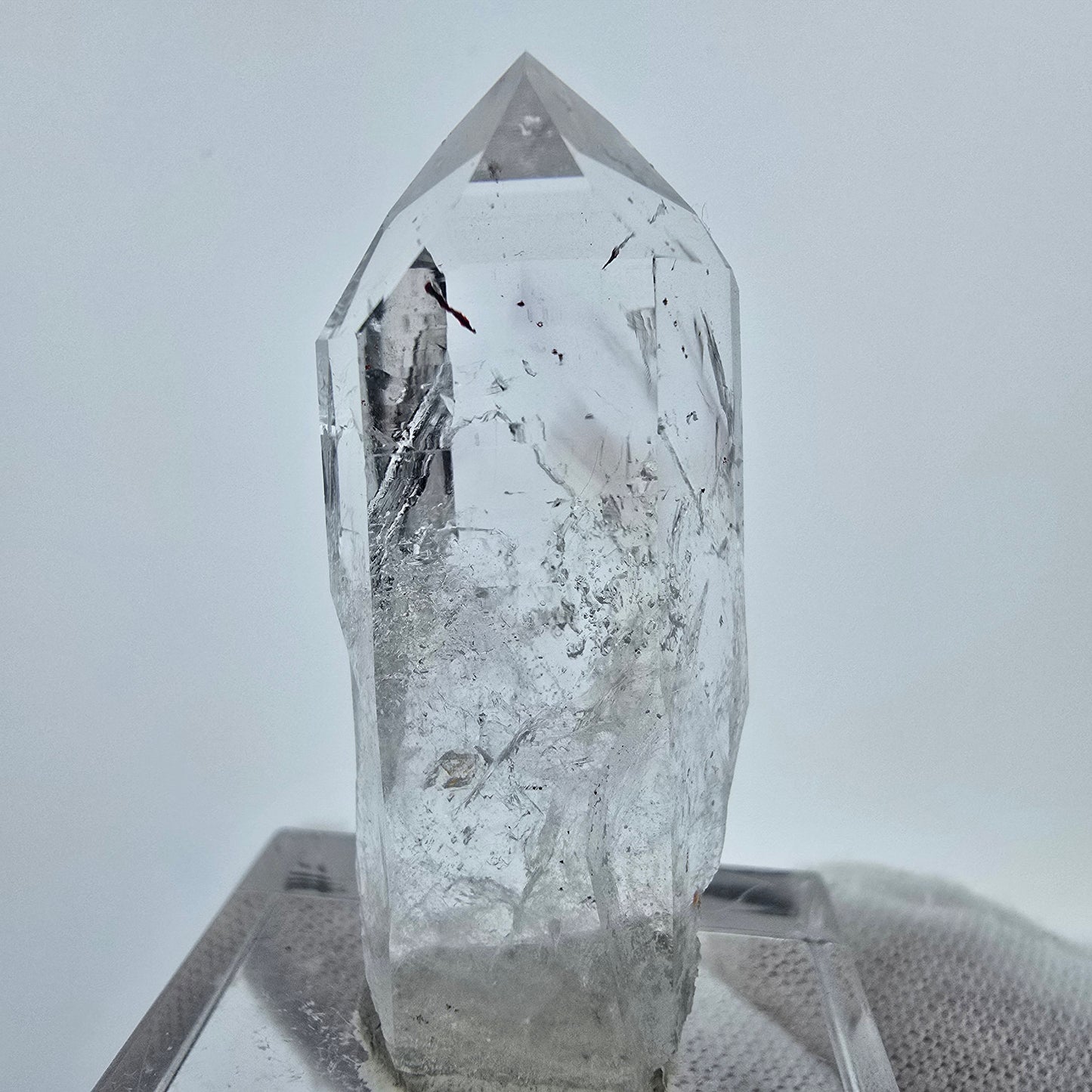 Harlekin Phantom Amethyst Kristall Streep Mine, Goboboseb, Namibia 38*16*12mm