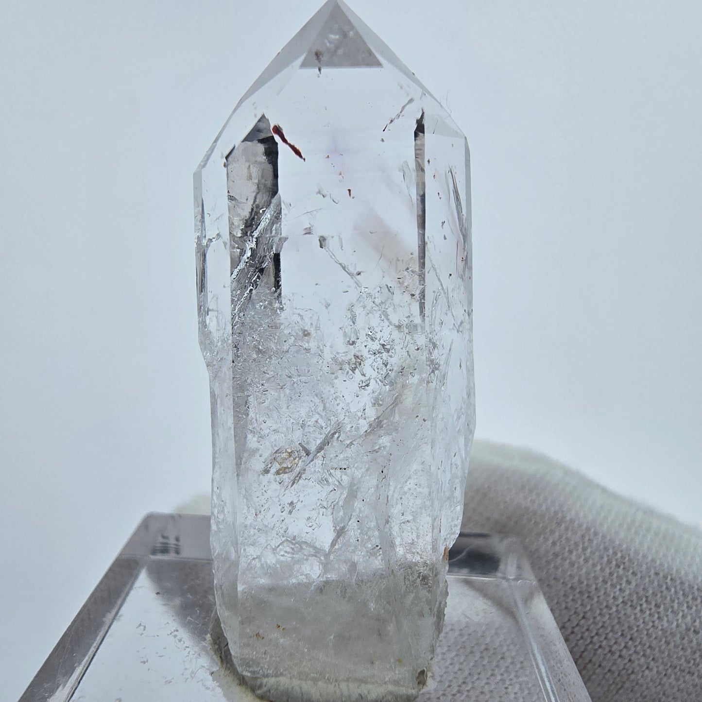 Harlekin Phantom Amethyst Kristall Streep Mine, Goboboseb, Namibia 38*16*12mm