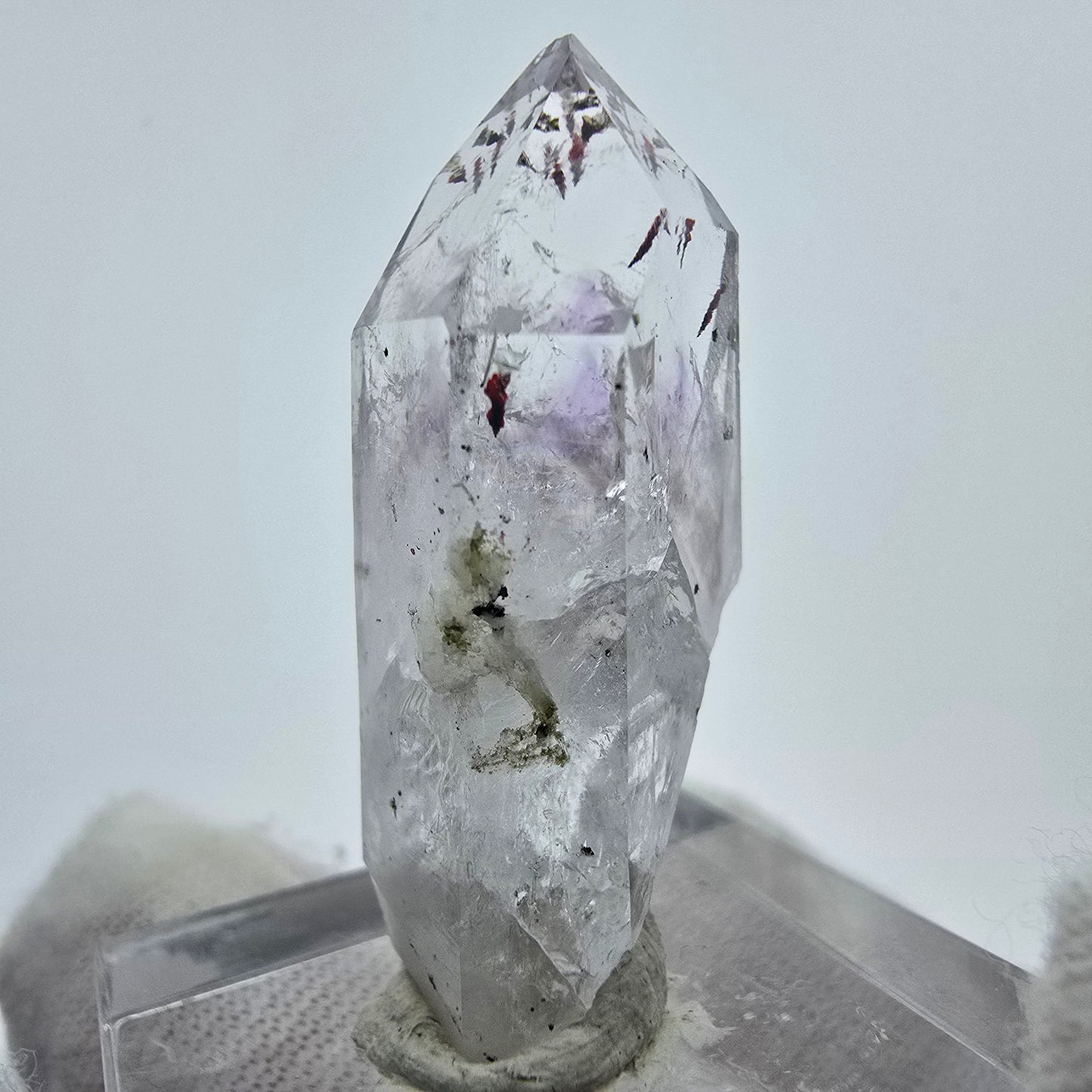 Harlekin Phantom Amethyst Kristall Streep Mine, Goboboseb, Namibia 35*15*11mm