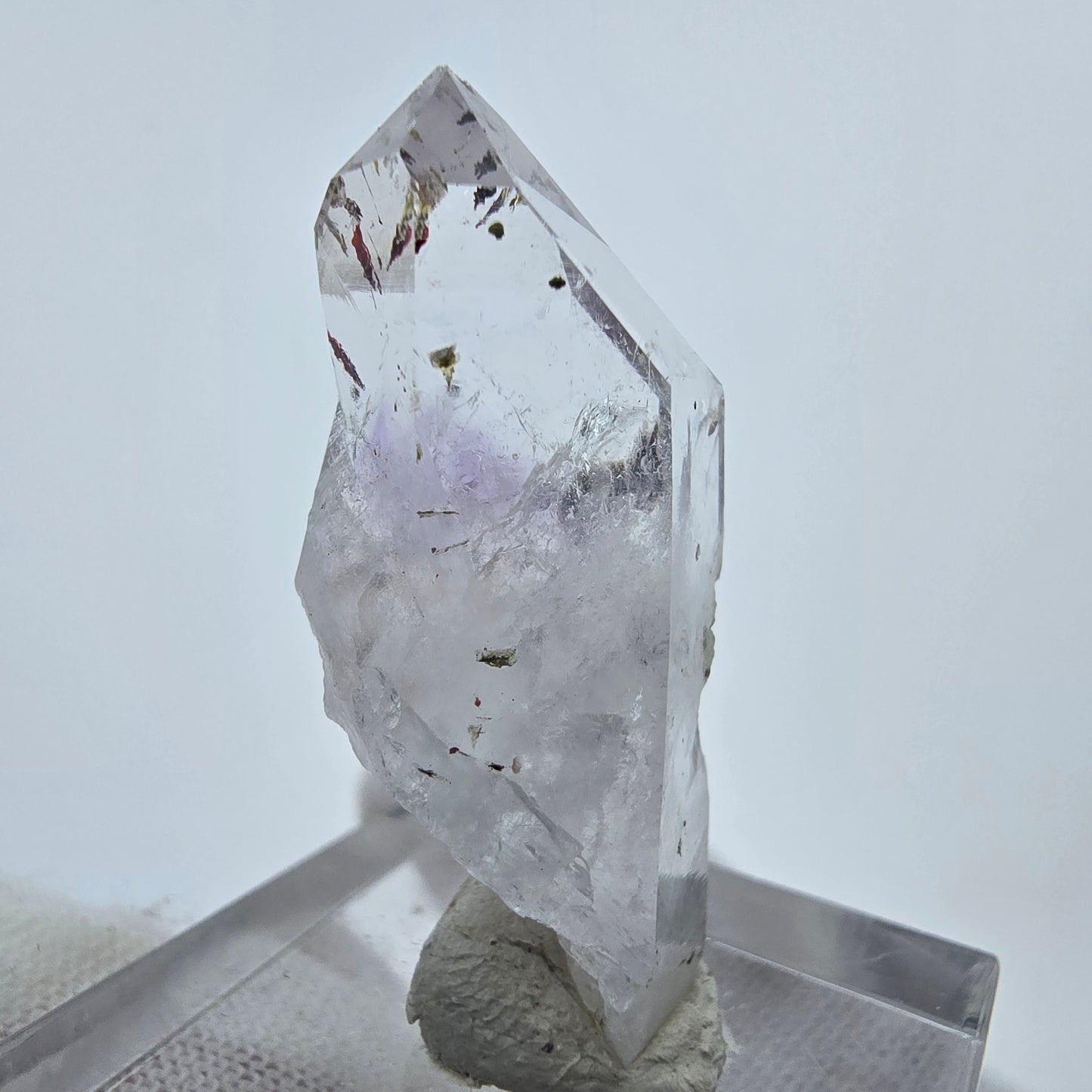 Harlekin Phantom Amethyst Kristall Streep Mine, Goboboseb, Namibia 35*15*11mm