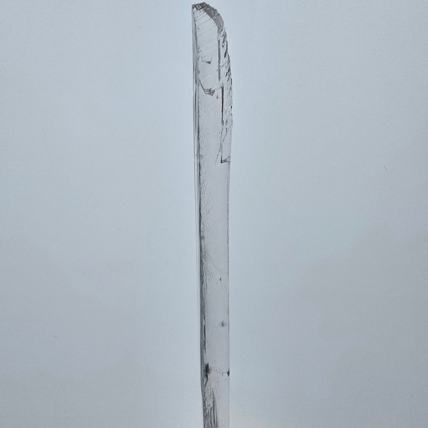 Seltener Kunzit X Spodumen Kristall weiß UV Mineral 92*6*5mm aus Brasilien