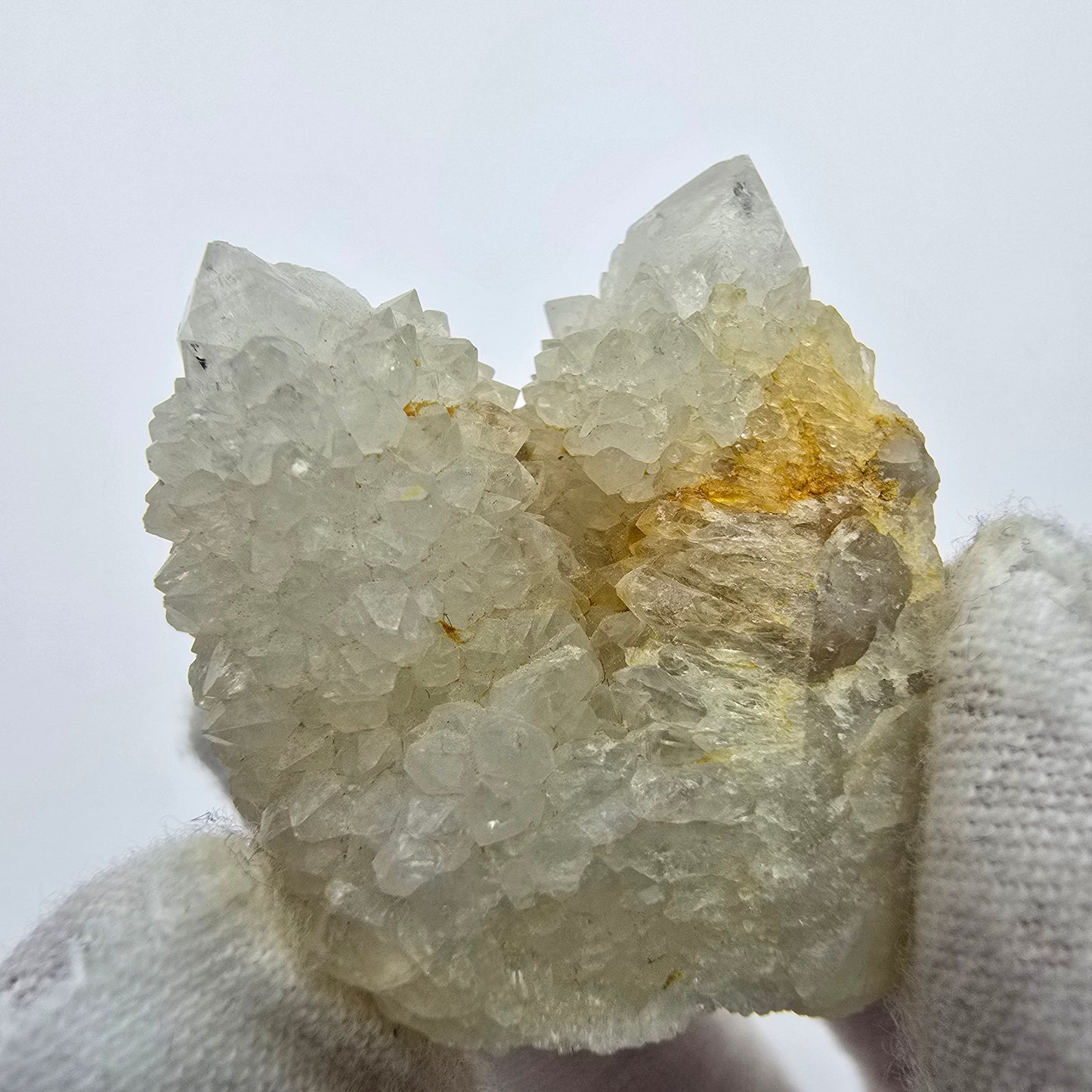Quartz cactus, quartz spiritueux de qualité XX, Boekenhouthoek, Afrique du Sud, collection 39 x 30 x 29 mm