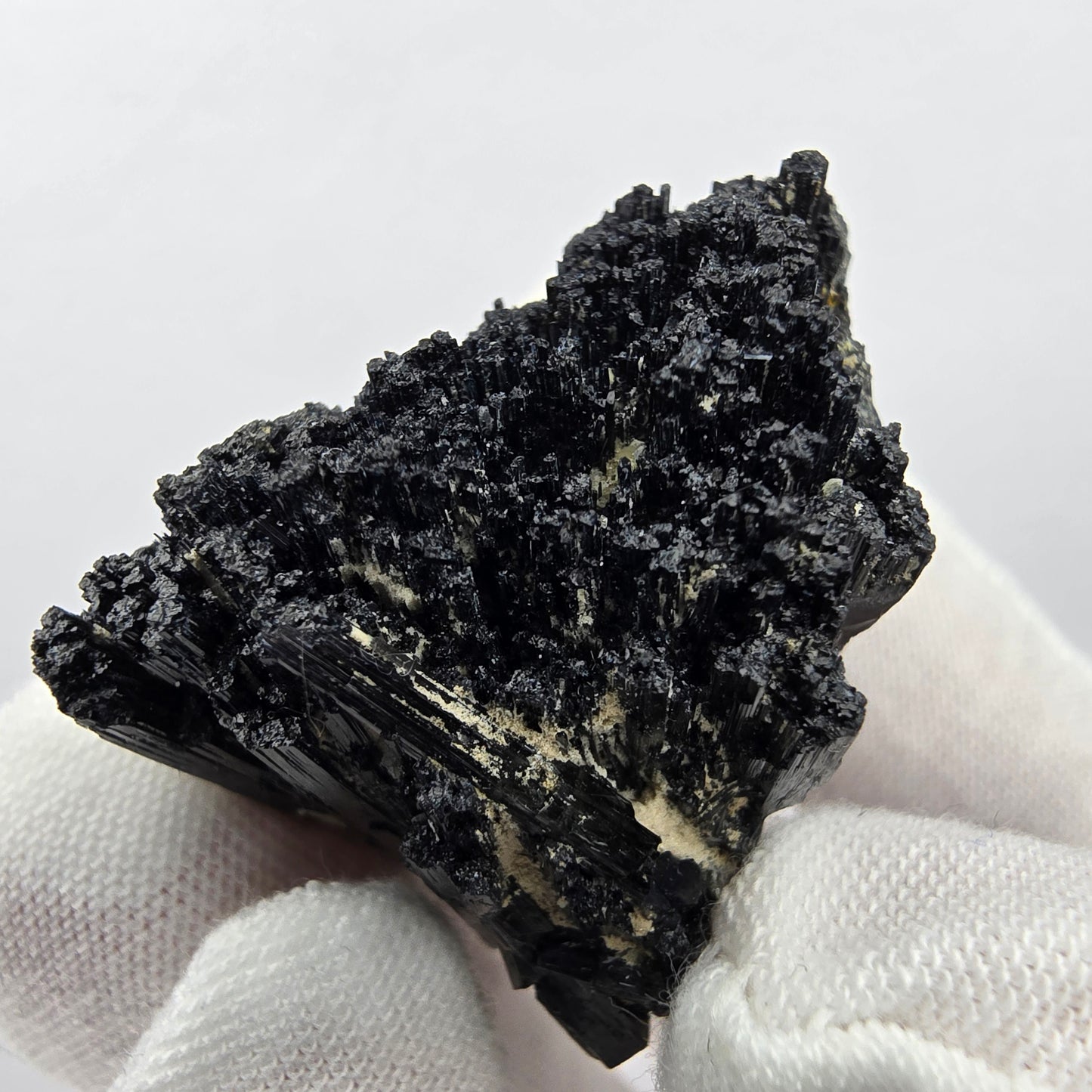 Seltene Schörl Turmalin Stufe schwarz Erongo, Namibia 35*32*23mm Sammlung