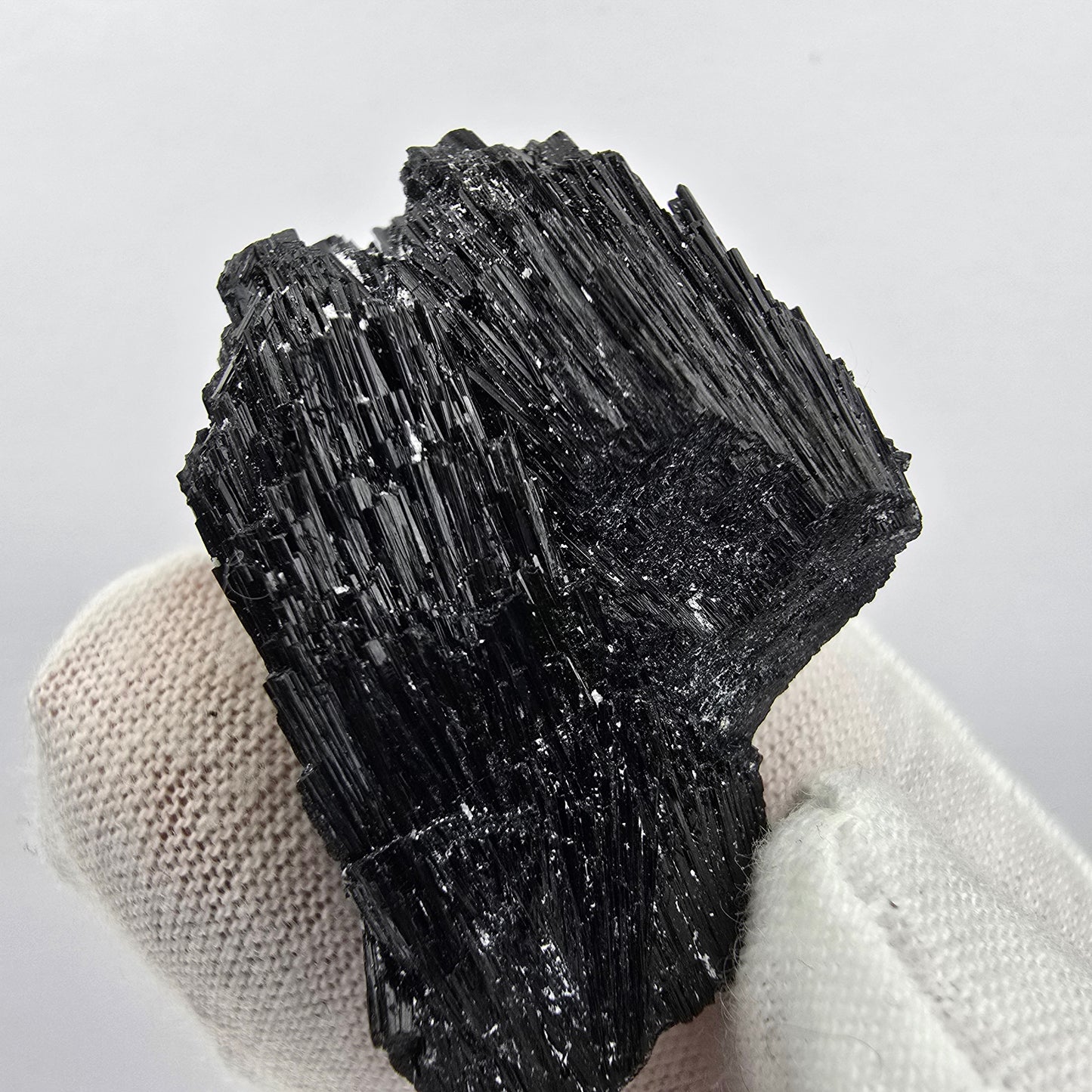 Seltene Schörl Turmalin Stufe schwarz Erongo, Namibia 40*26*20mm Sammlung