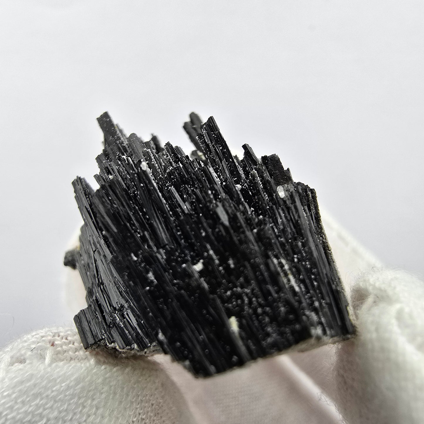 Seltene Schörl Turmalin Stufe schwarz Erongo, Namibia 31*25*20mm Sammlung