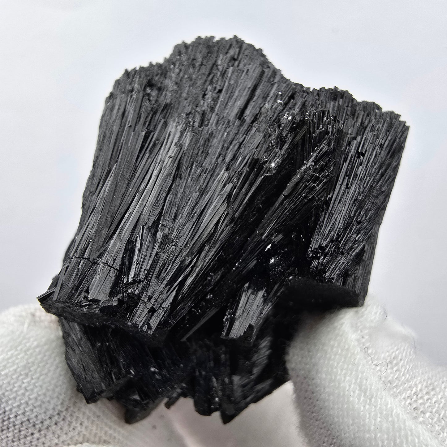 Seltene Schörl Turmalin Stufe schwarz Erongo, Namibia 41*31*27mm Sammlung