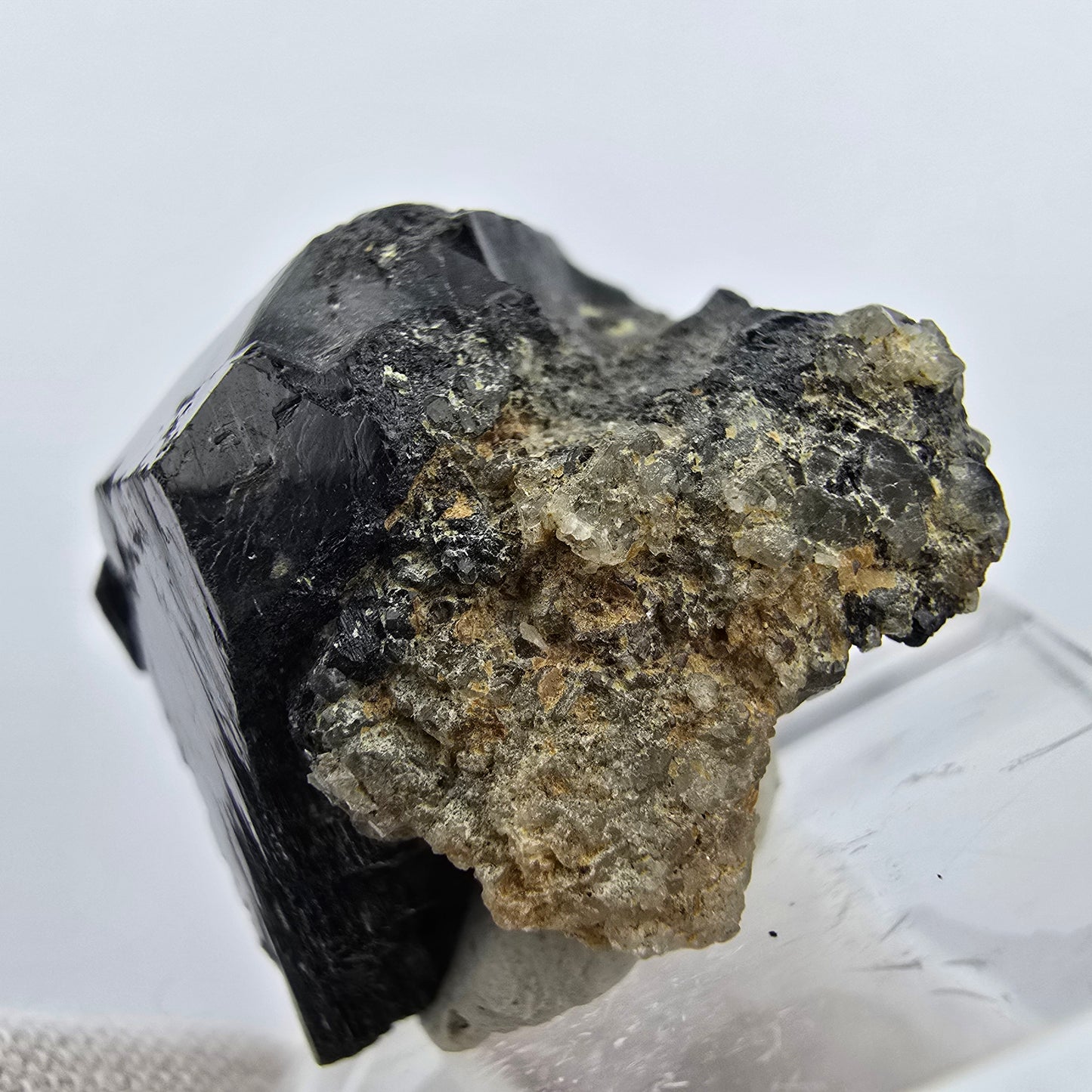 Seltener Schörl Turmalin Kristall Erongo, Namibia 28*26*20mm Sammlung