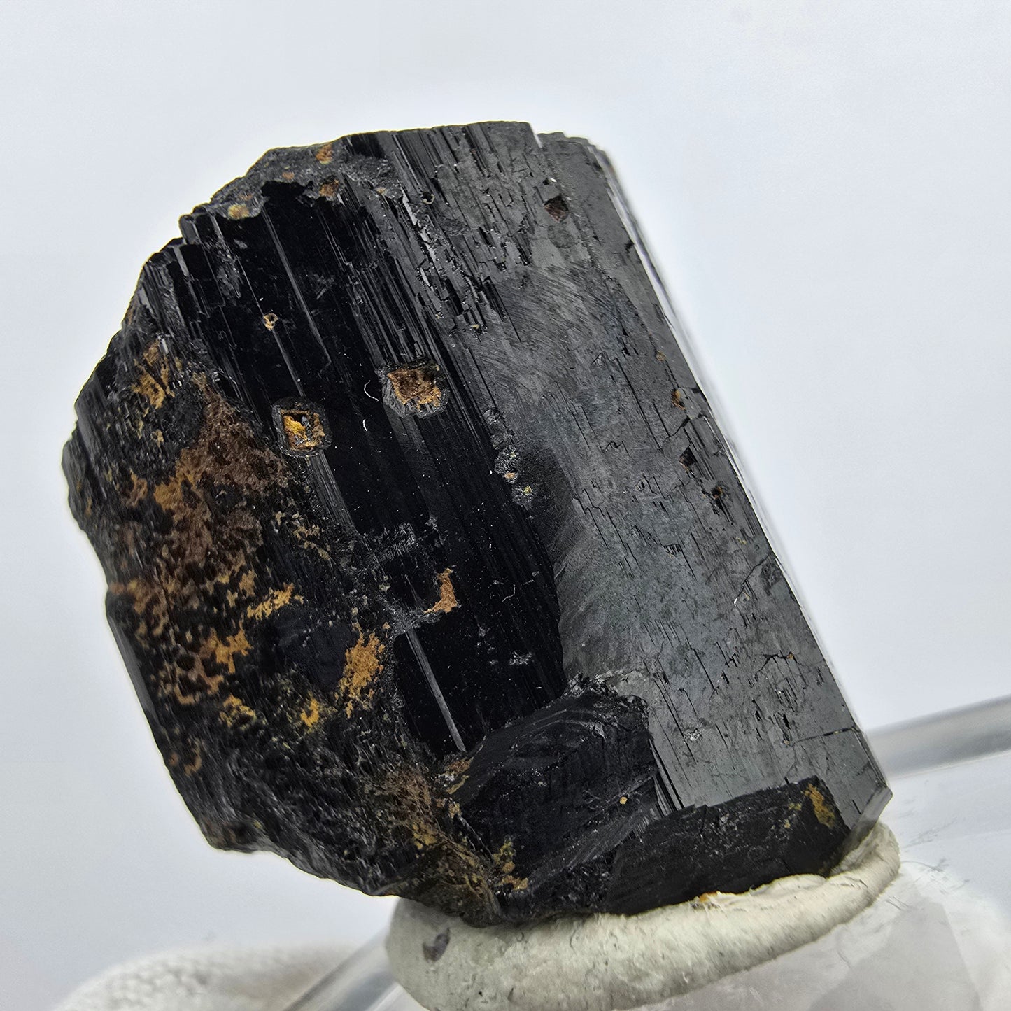 Symmetrischer Schörl Turmalin Kristall Erongo, Namibia 29*24*19mm Sammlung