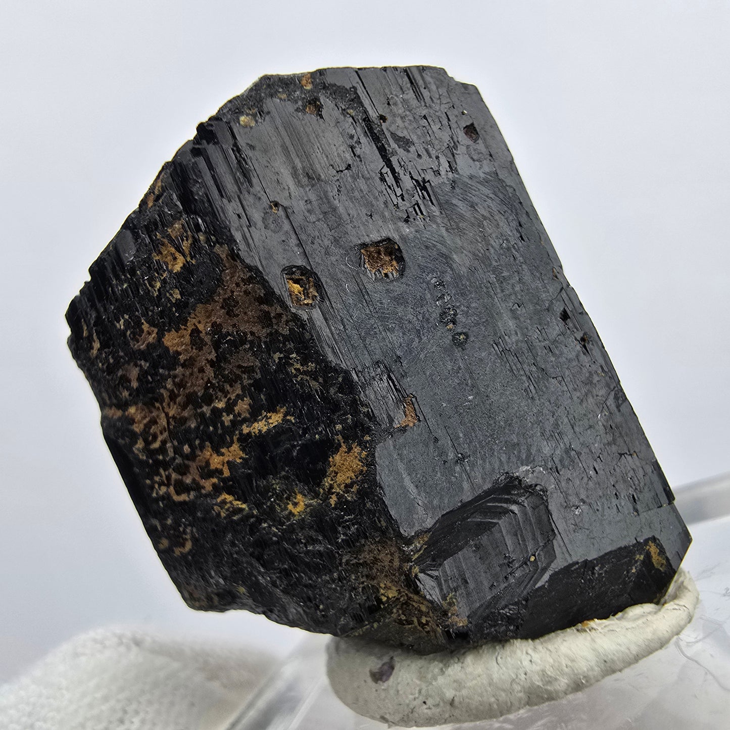 Symmetrischer Schörl Turmalin Kristall Erongo, Namibia 29*24*19mm Sammlung