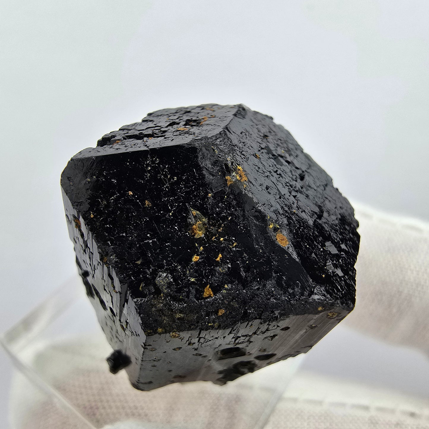 Symmetrischer Schörl Turmalin Kristall Erongo, Namibia 29*24*19mm Sammlung