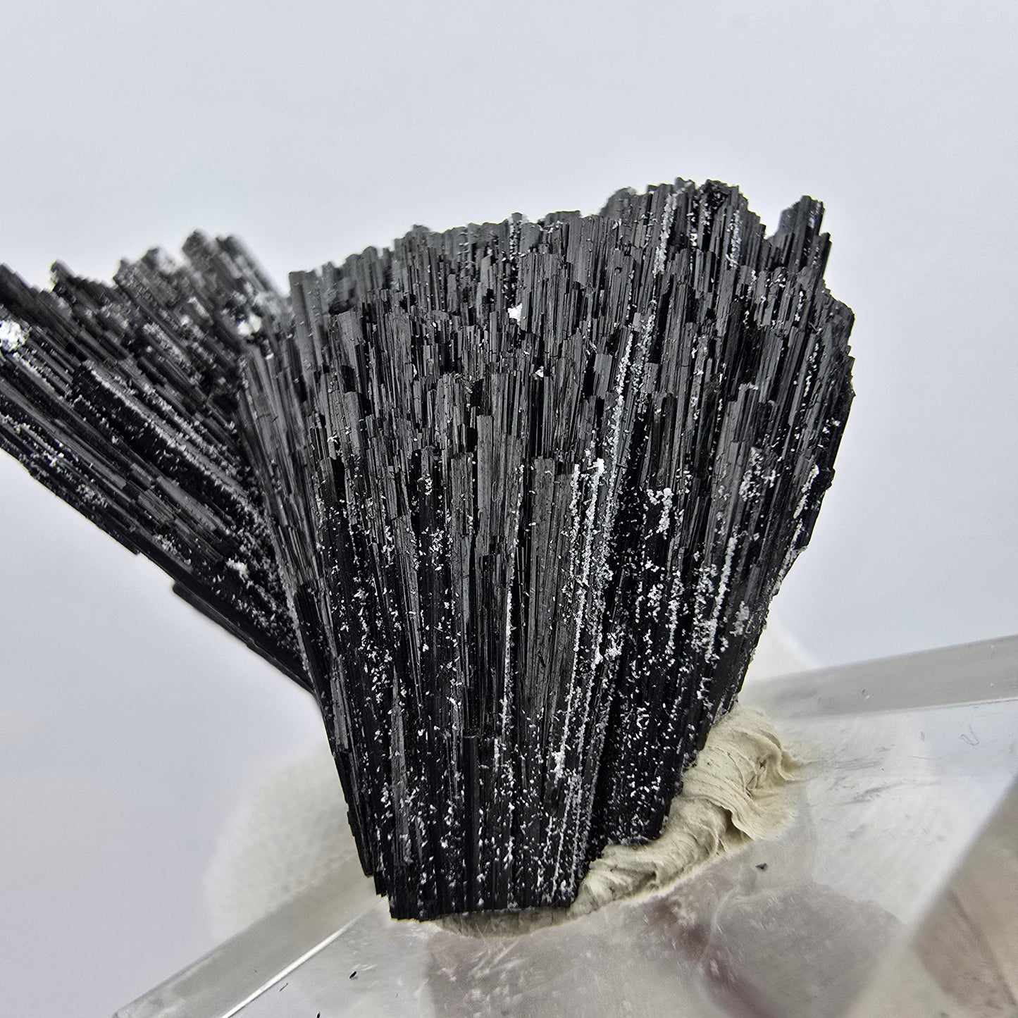 Seltene Schörl Turmalin Stufe schwarz Erongo, Namibia 37*33*17mm Sammlung