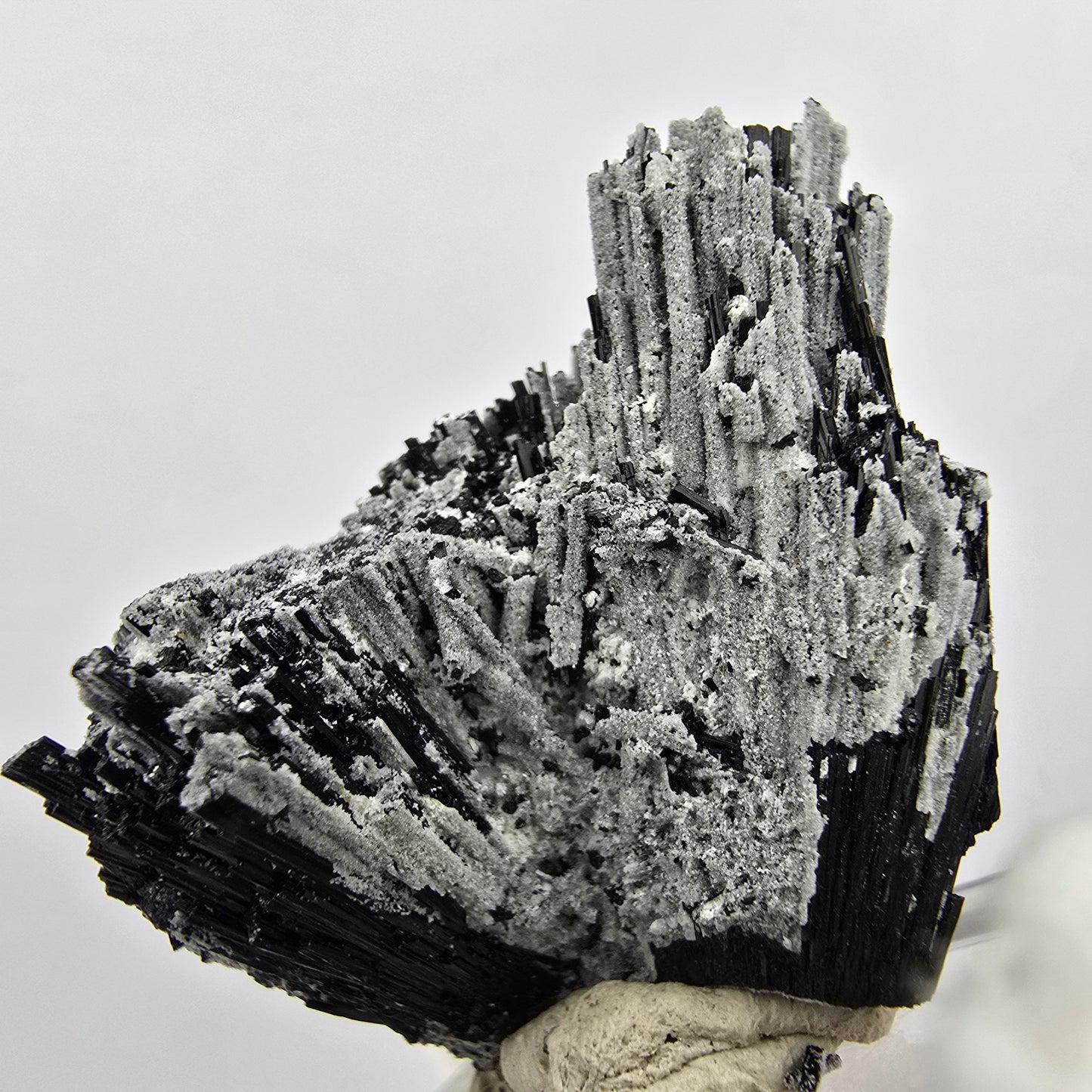 Seltene Schörl Turmalin Stufe schwarz Erongo, Namibia 37*33*17mm Sammlung