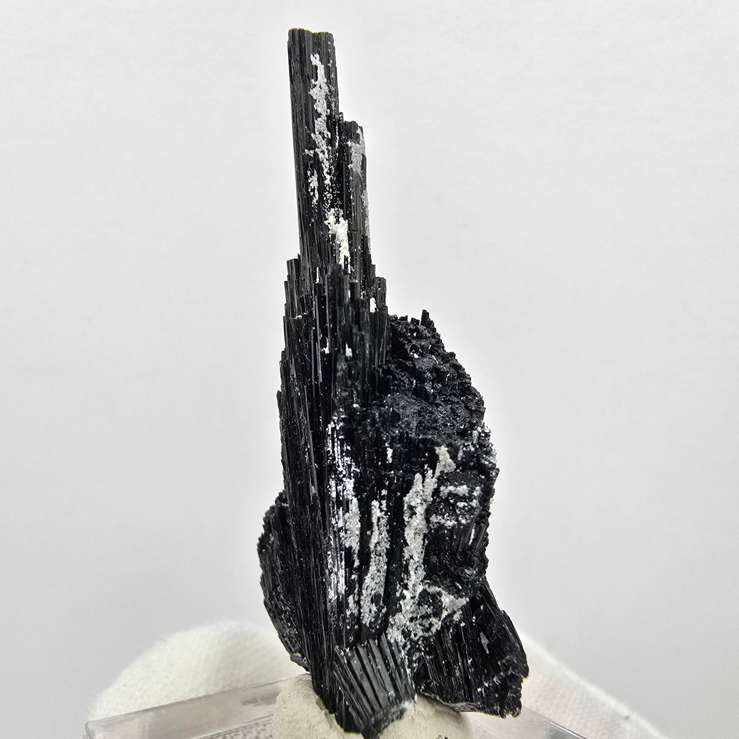 Seltene Schörl Turmalin Stufe schwarz Erongo, Namibia 49*21*12mm Sammlung