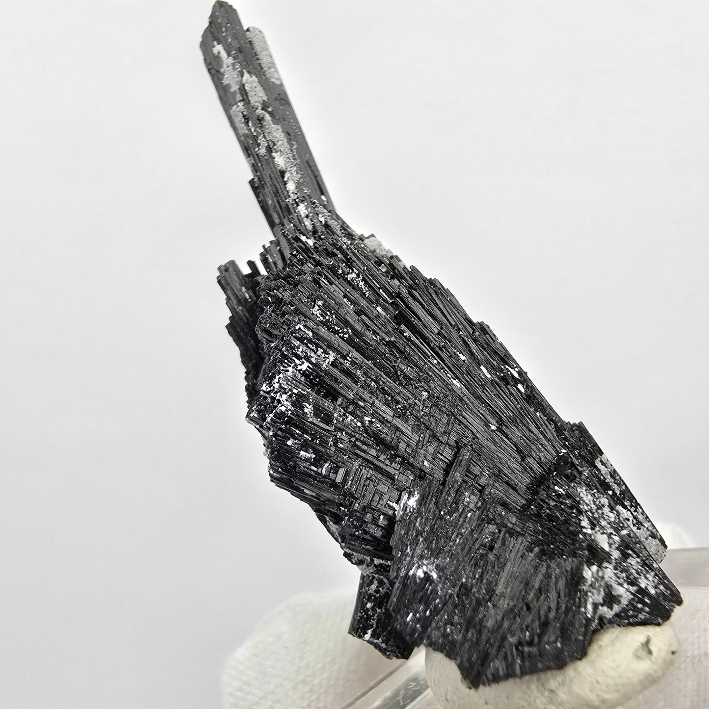 Seltene Schörl Turmalin Stufe schwarz Erongo, Namibia 49*21*12mm Sammlung