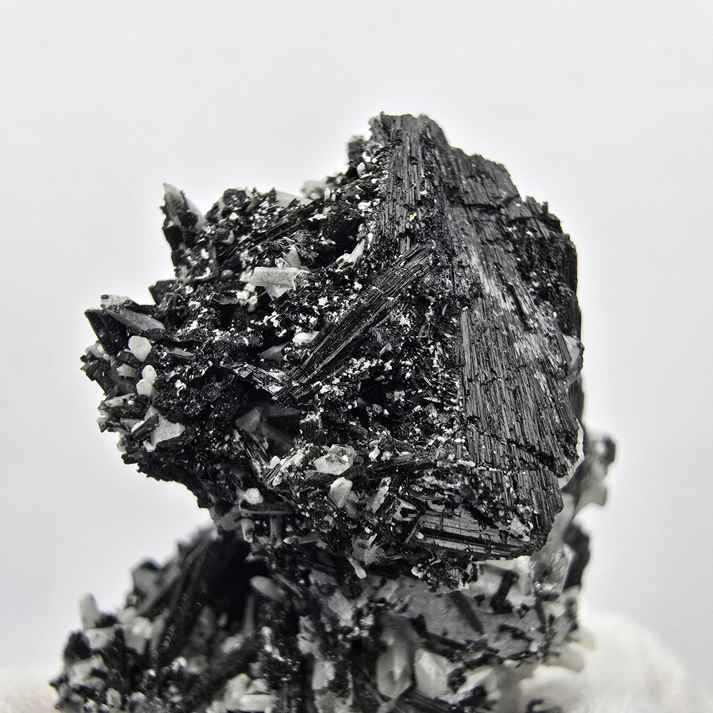 Seltene Schörl Turmalin, Rauchquarz Stufe Erongo, Namibia 59*33*30mm Sammlung