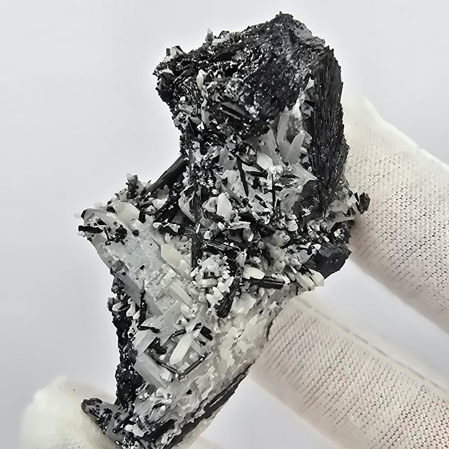 Seltene Schörl Turmalin, Rauchquarz Stufe Erongo, Namibia 59*33*30mm Sammlung