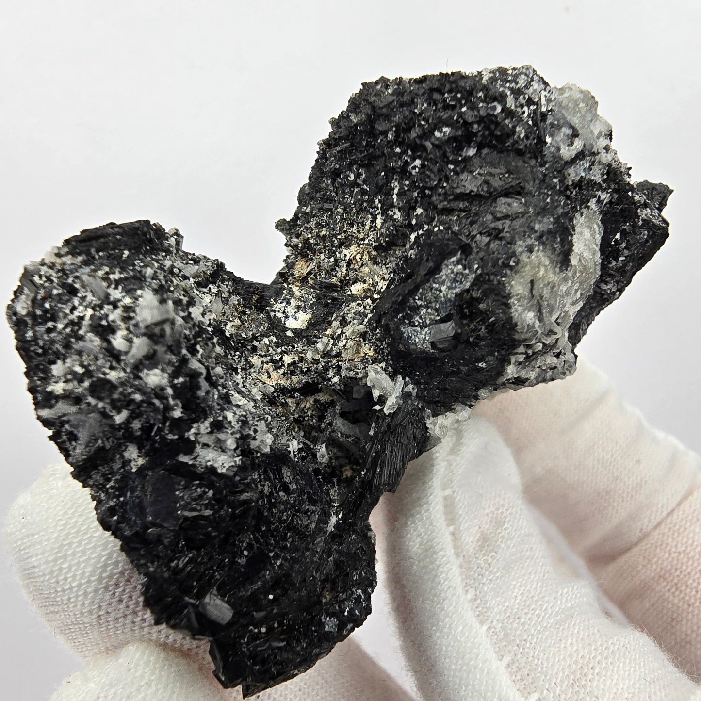 Seltene Schörl Turmalin, Rauchquarz Stufe Erongo, Namibia 57*50*35mm Sammlung