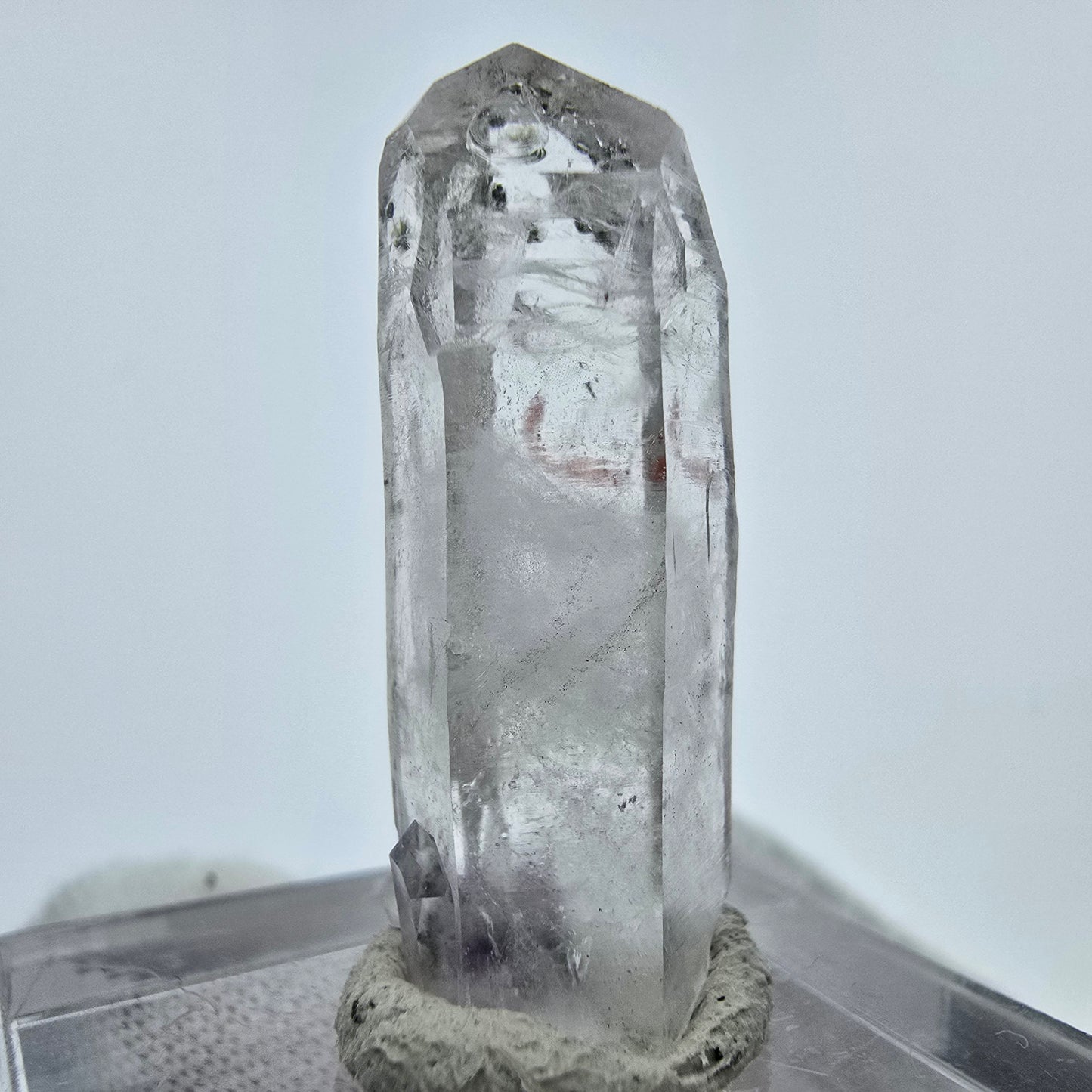 Phantom Hämatit Epidot Amethyst Kristall Streep Mine Goboboseb Namibia 29*10*8mm
