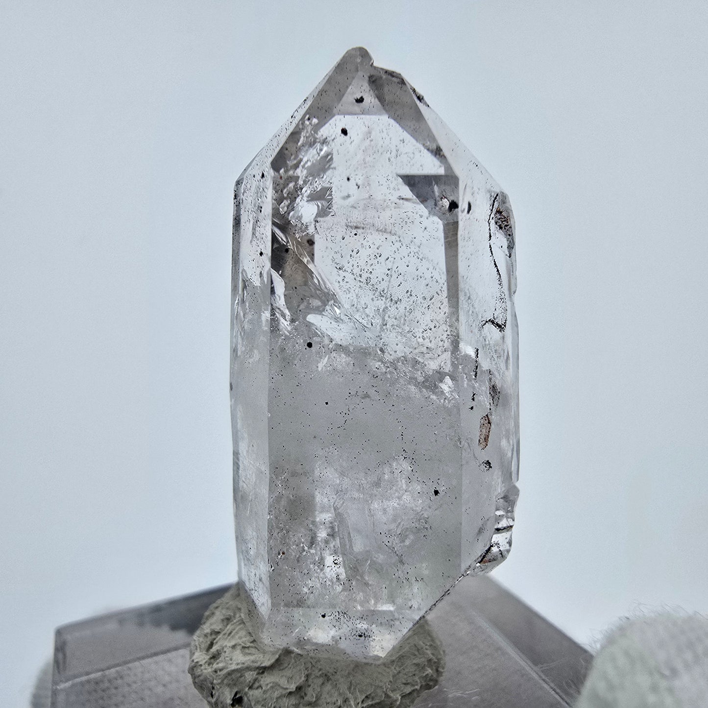 Enhydro Phantom Hematite DT Quartz Valentine Pocket Goboboseb, Namibia 34*14*12mm