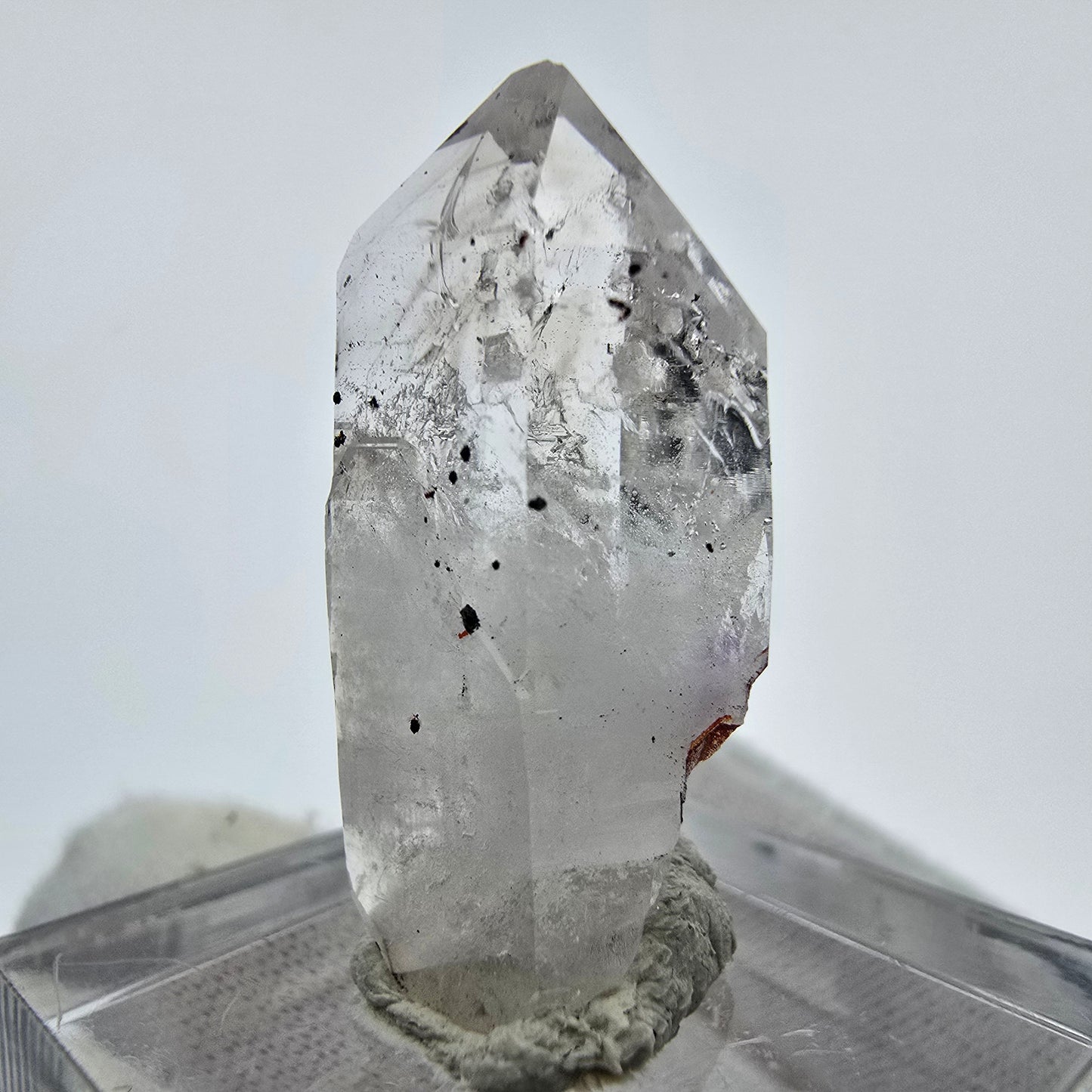 Phantom Hämatit Amethyst Kristall Streep Mine Goboboseb Namibia 30*15*11mm