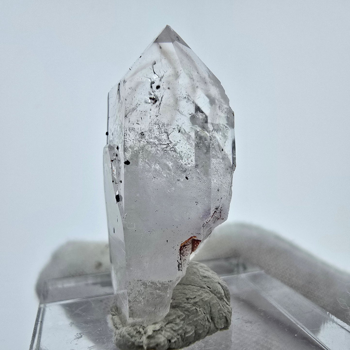 Phantom Hämatit Amethyst Kristall Streep Mine Goboboseb Namibia 30*15*11mm