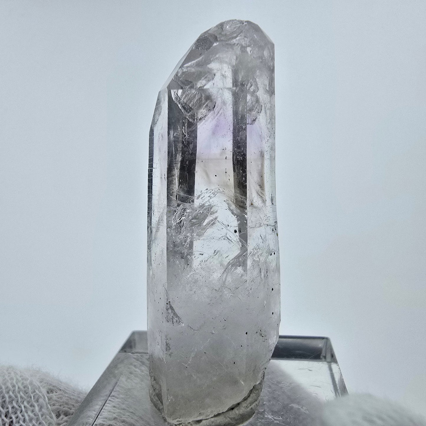Enhydro Phantom Amethyst Kristall Streep Mine, Goboboseb, Namibia 42*14*14mm