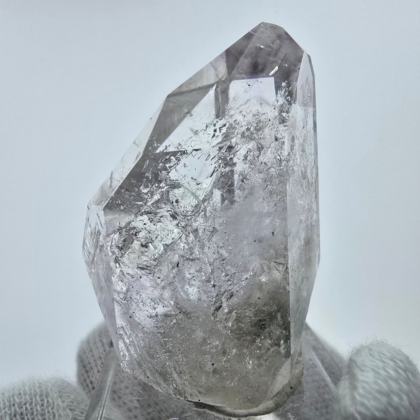 Enhydro Phantom Amethyst, 2x Blase Streep Mine, Goboboseb, Namibia 43*29*20mm