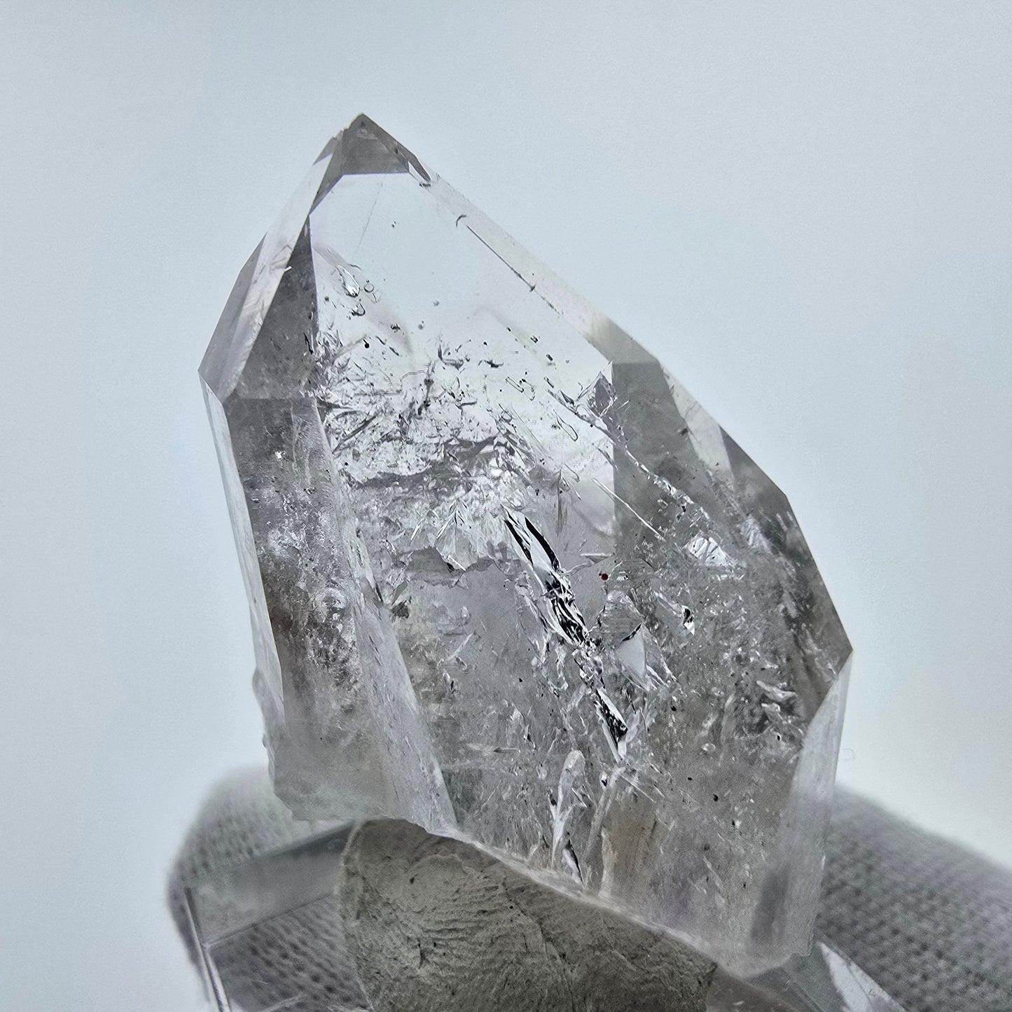 Enhydro Phantom Amethyst, 2x Blase Streep Mine, Goboboseb, Namibia 43*29*20mm